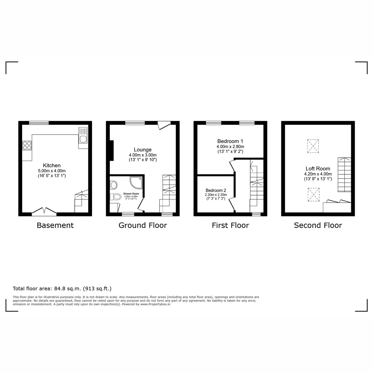 41, Newton Street, Caernarfon floorplan