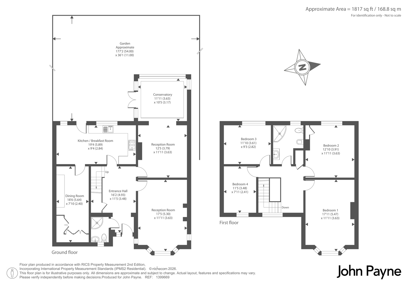 36, Court Road, London floorplan