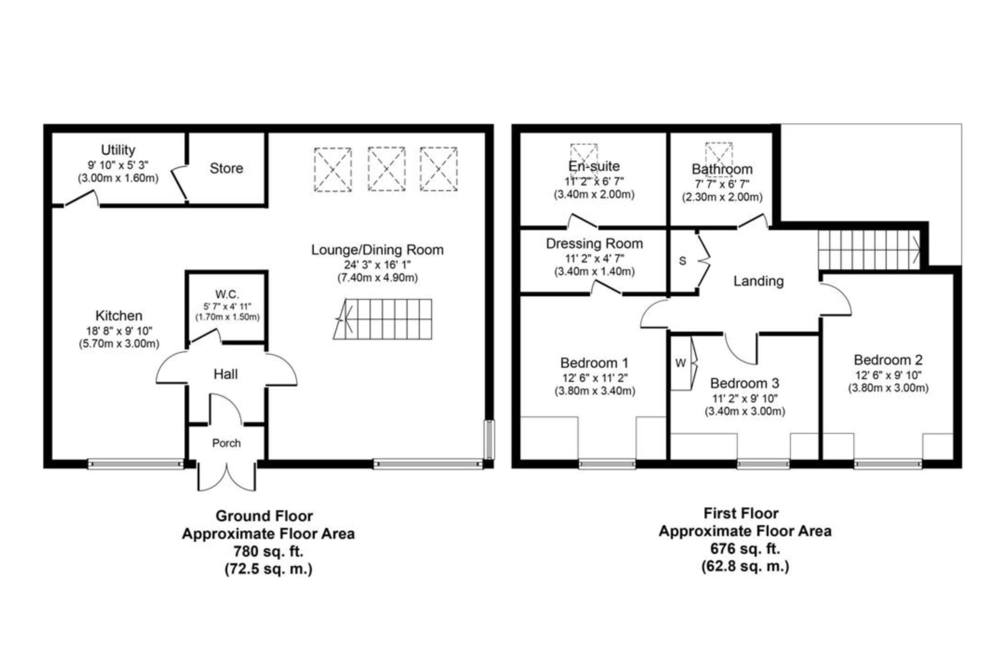 7, The Ladeside, Bridge Of Weir floorplan