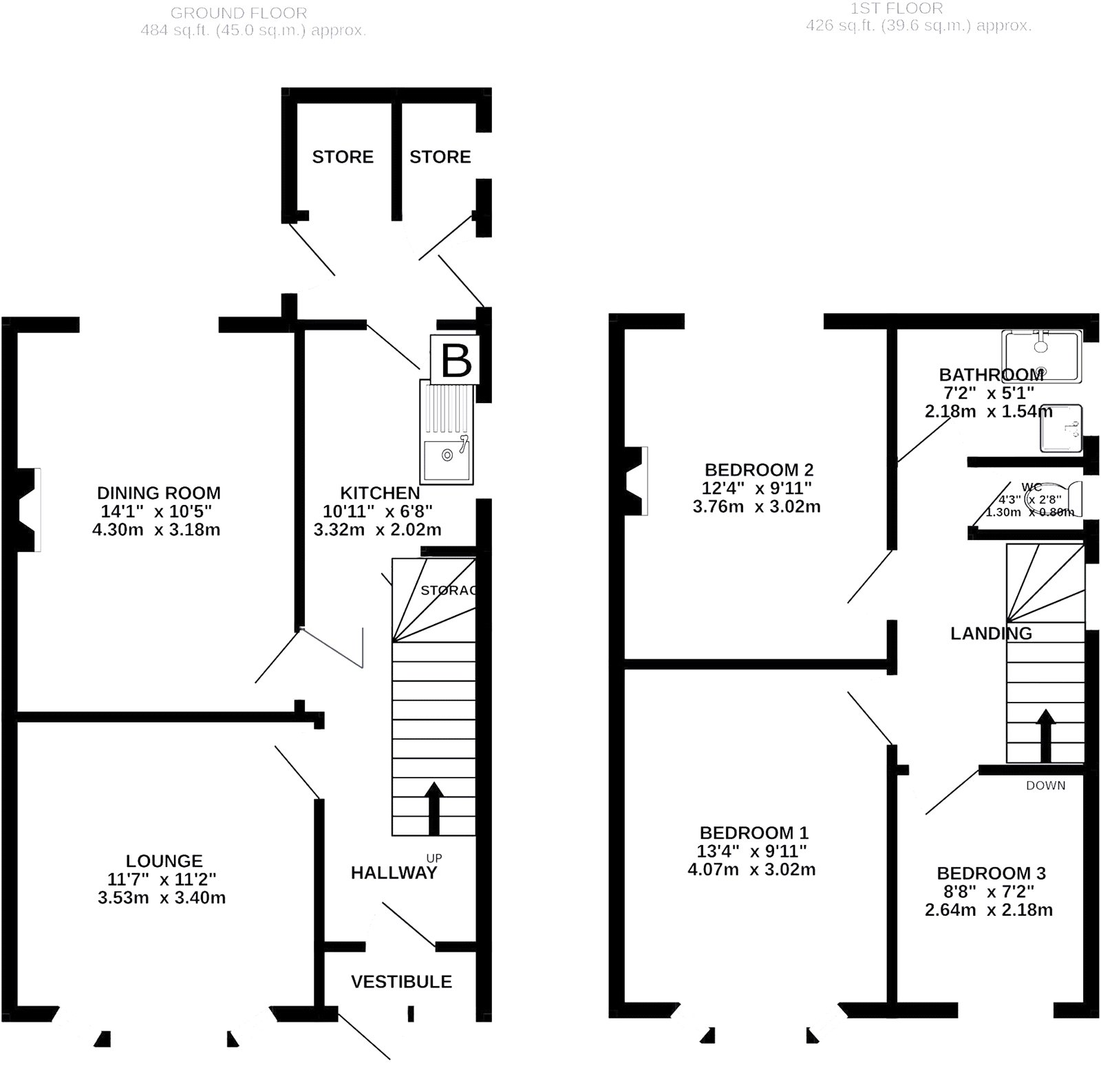 20, Grundy Crescent, Oxford floorplan