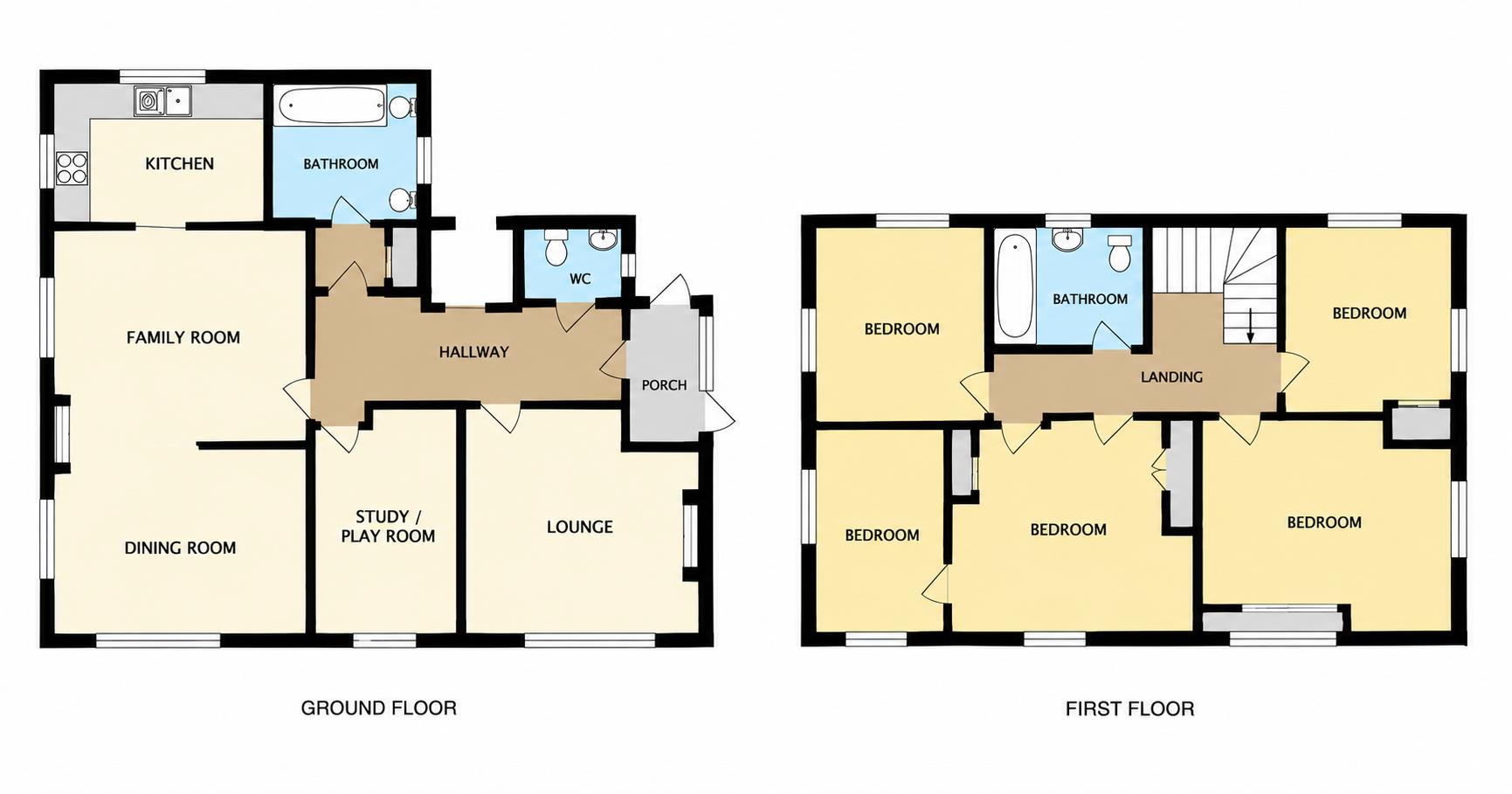 Allens Close, Chelmsford floorplan