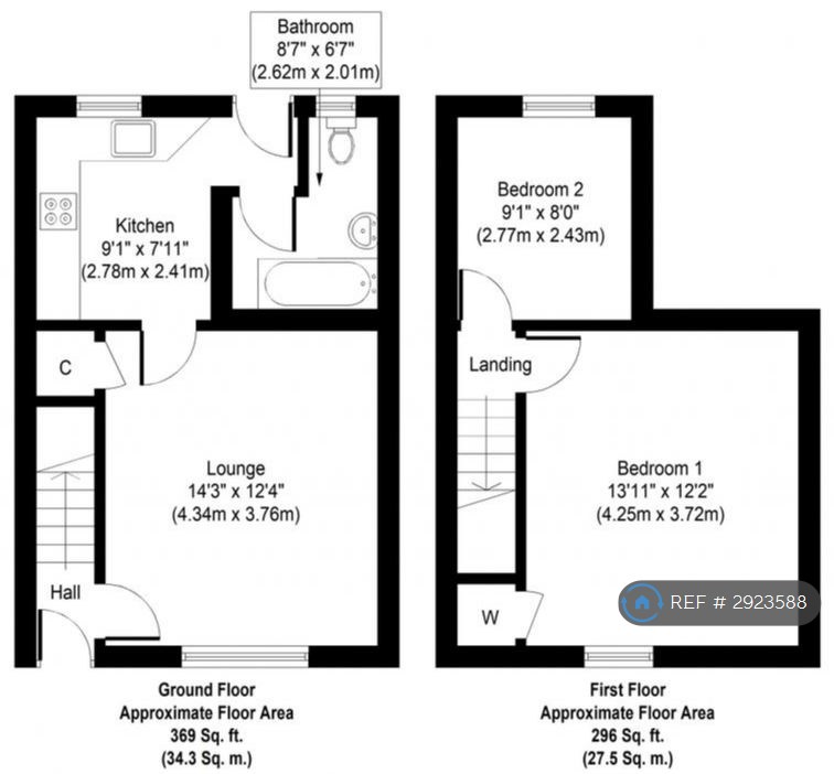 Arthur Street, Darlington floorplan