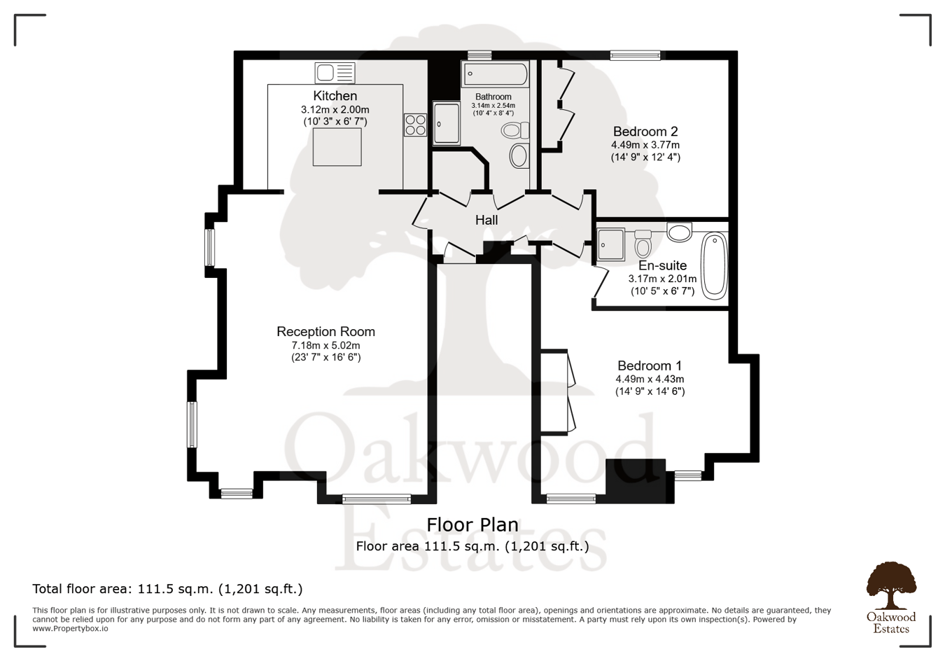 5, Saxon Court, High Street, Iver floorplan