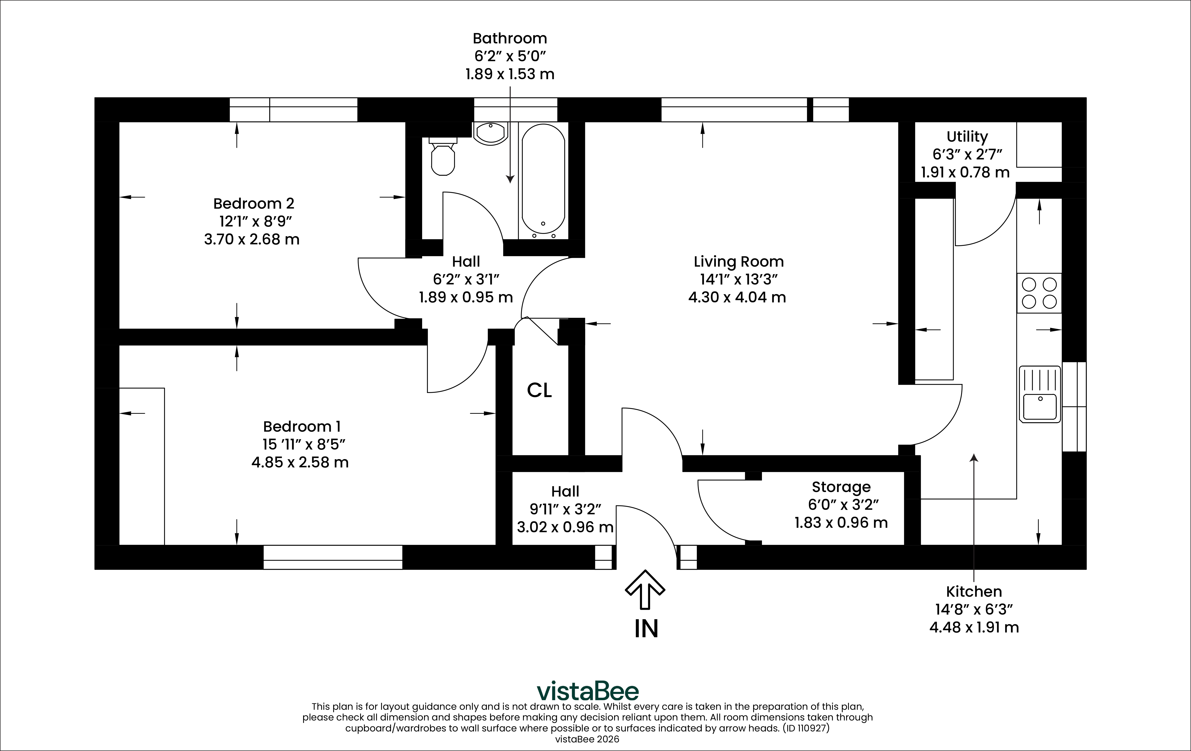 15, Burns Drive, Glasgow floorplan