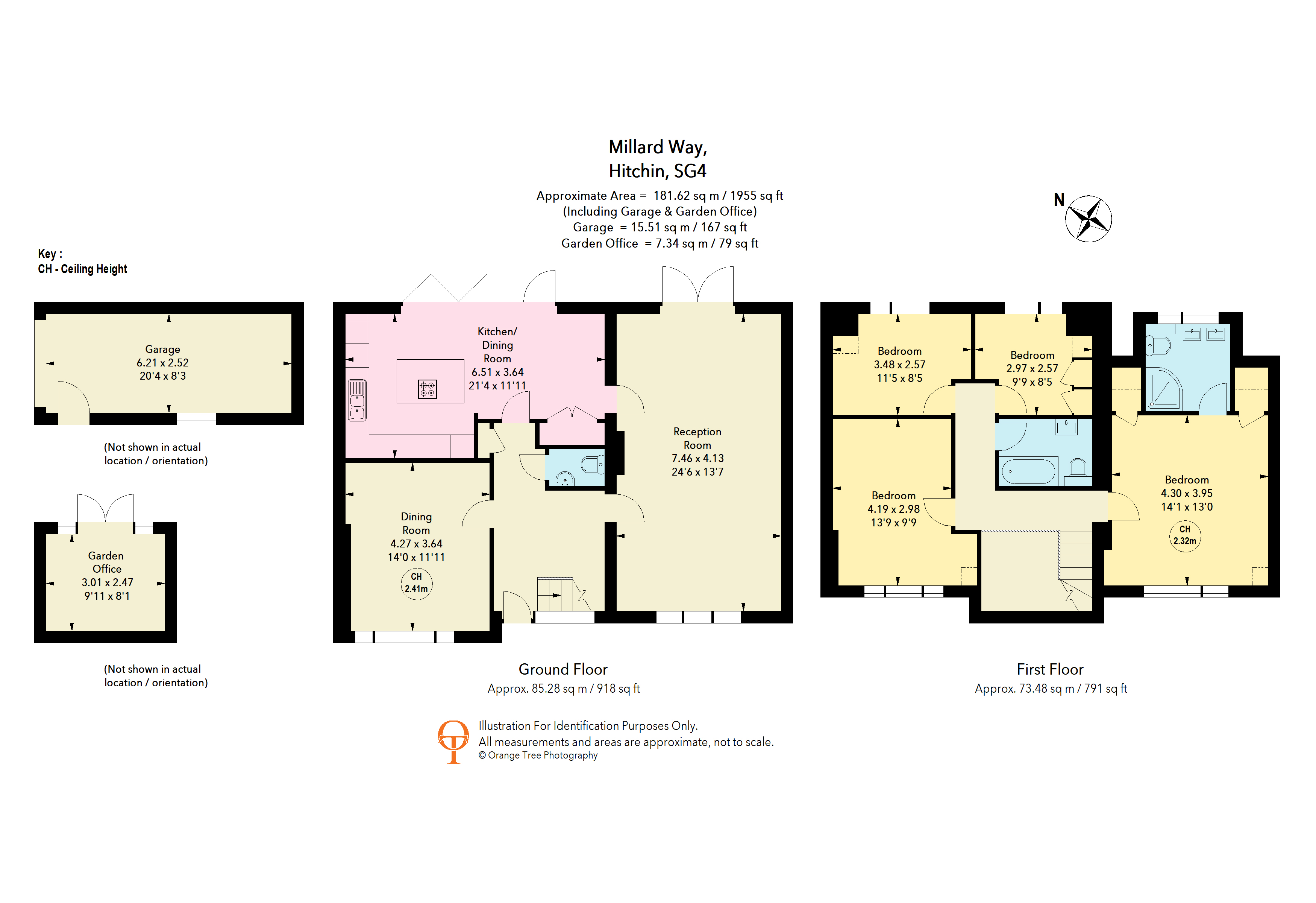 32, Millard Way, Hitchin floorplan