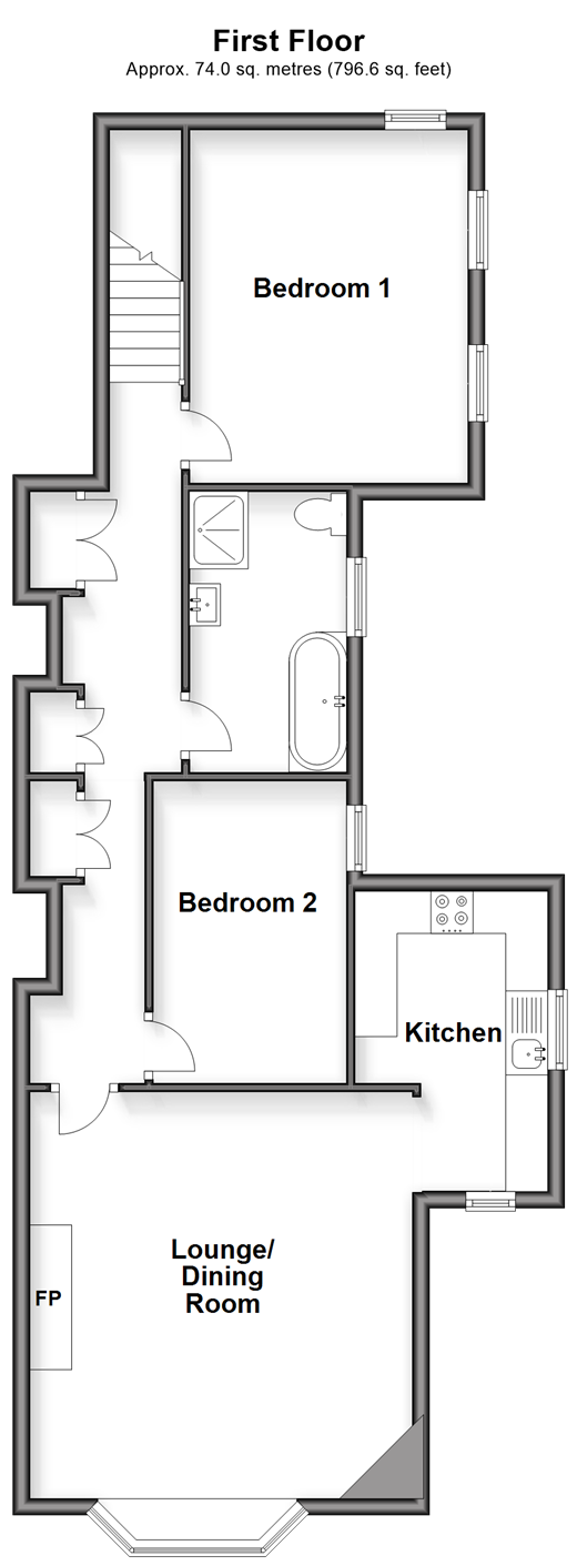 Marlborough Road, Ryde floorplan