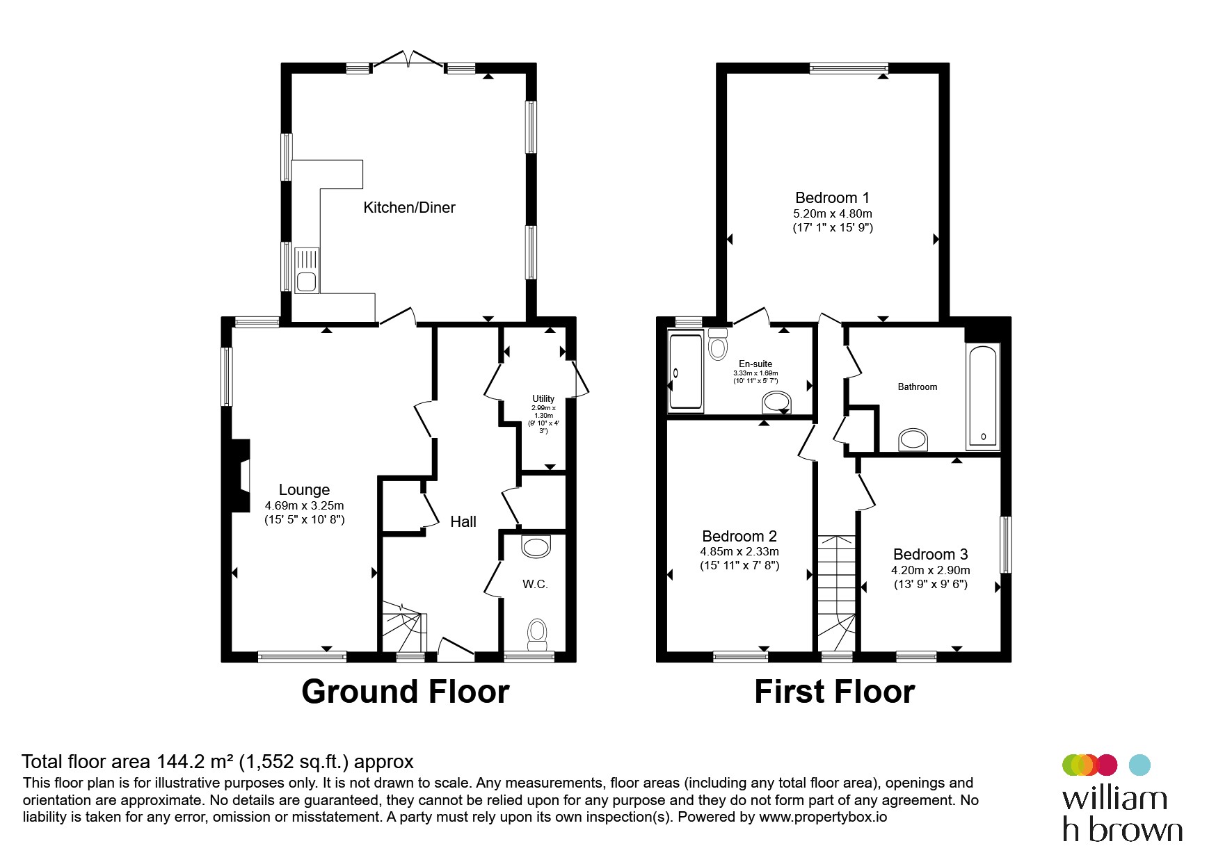 6, Iceni Rise, WARE floorplan