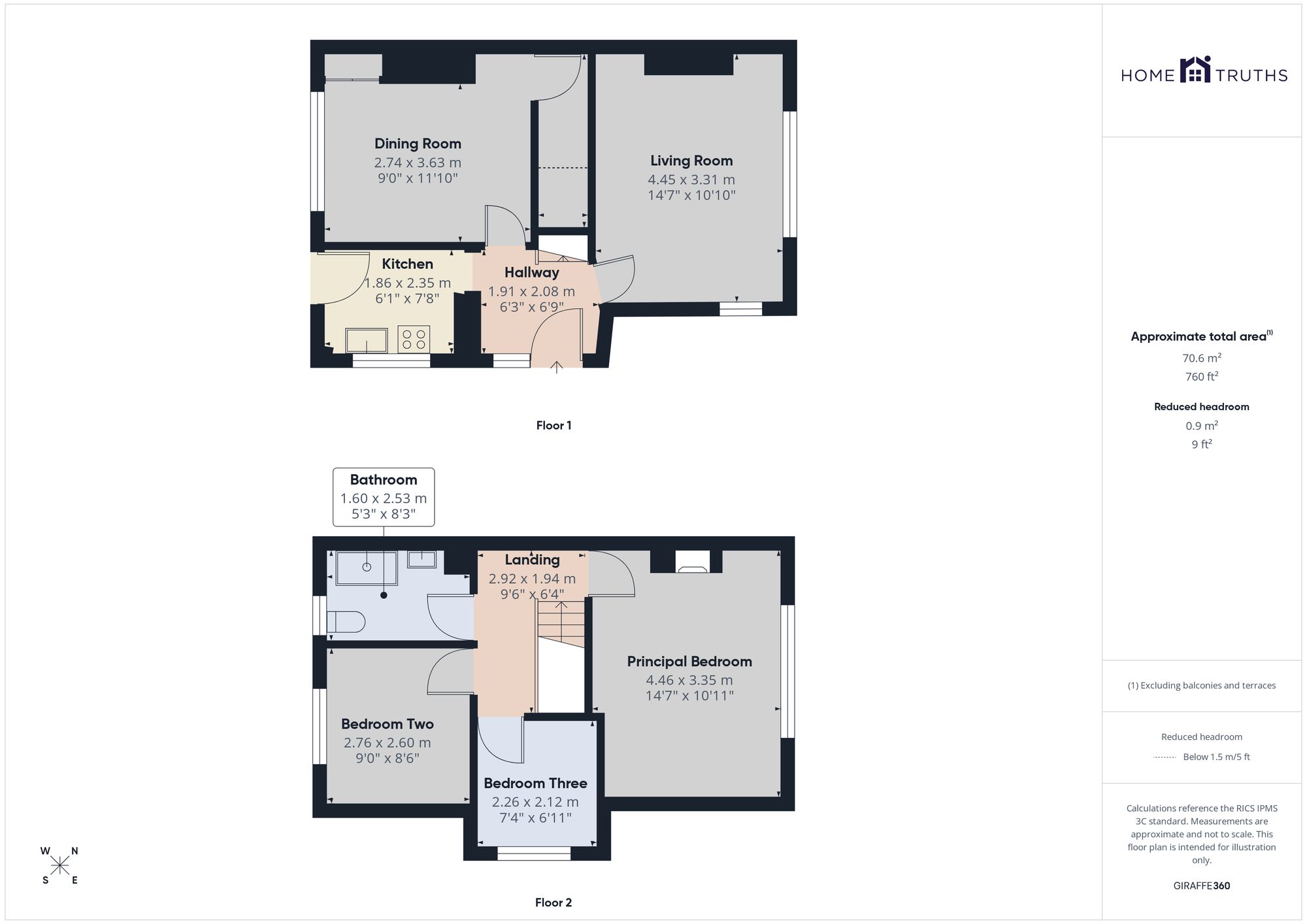 125 The Green, Chorley floorplan