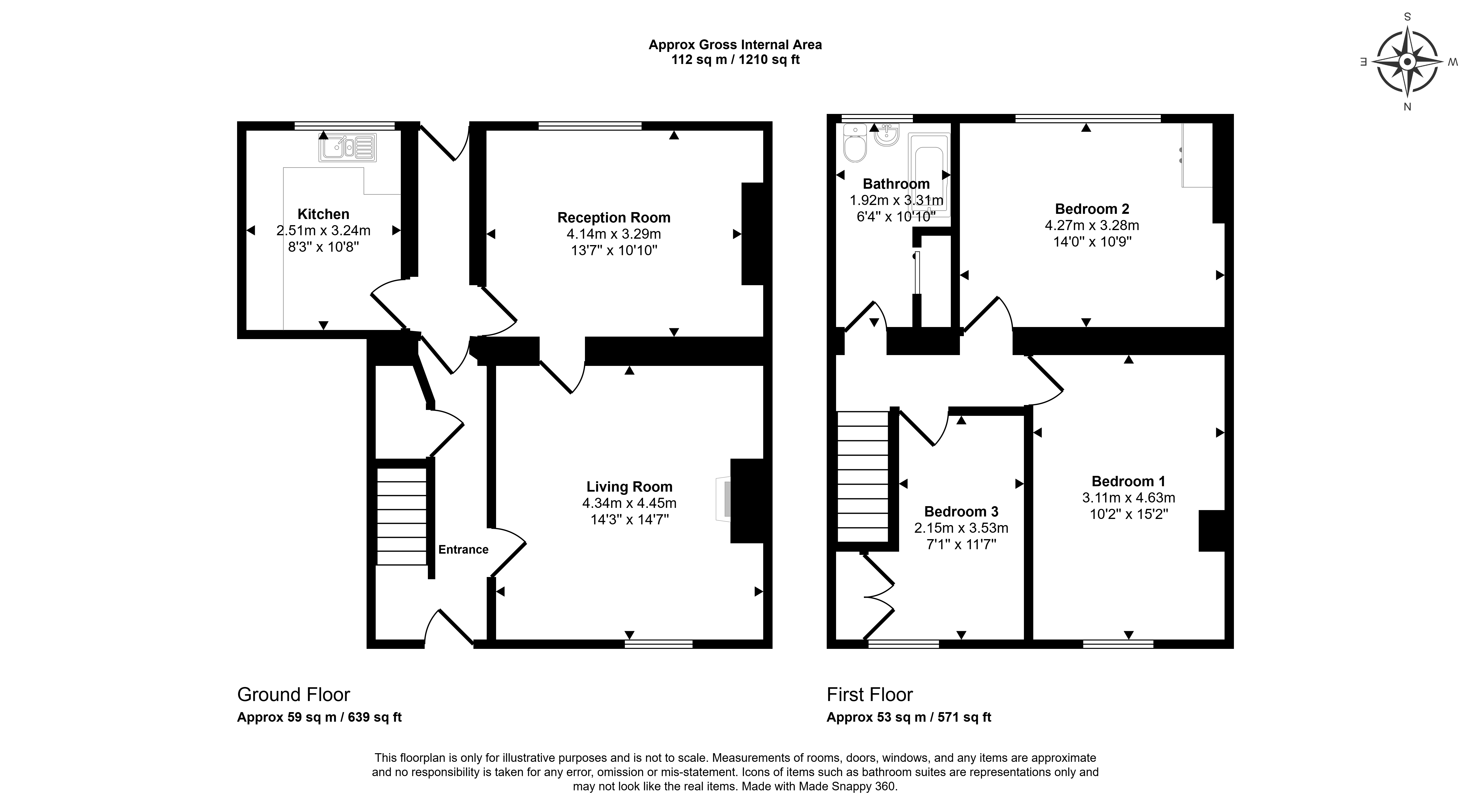14, Front Street, Stockton-on-Tees floorplan