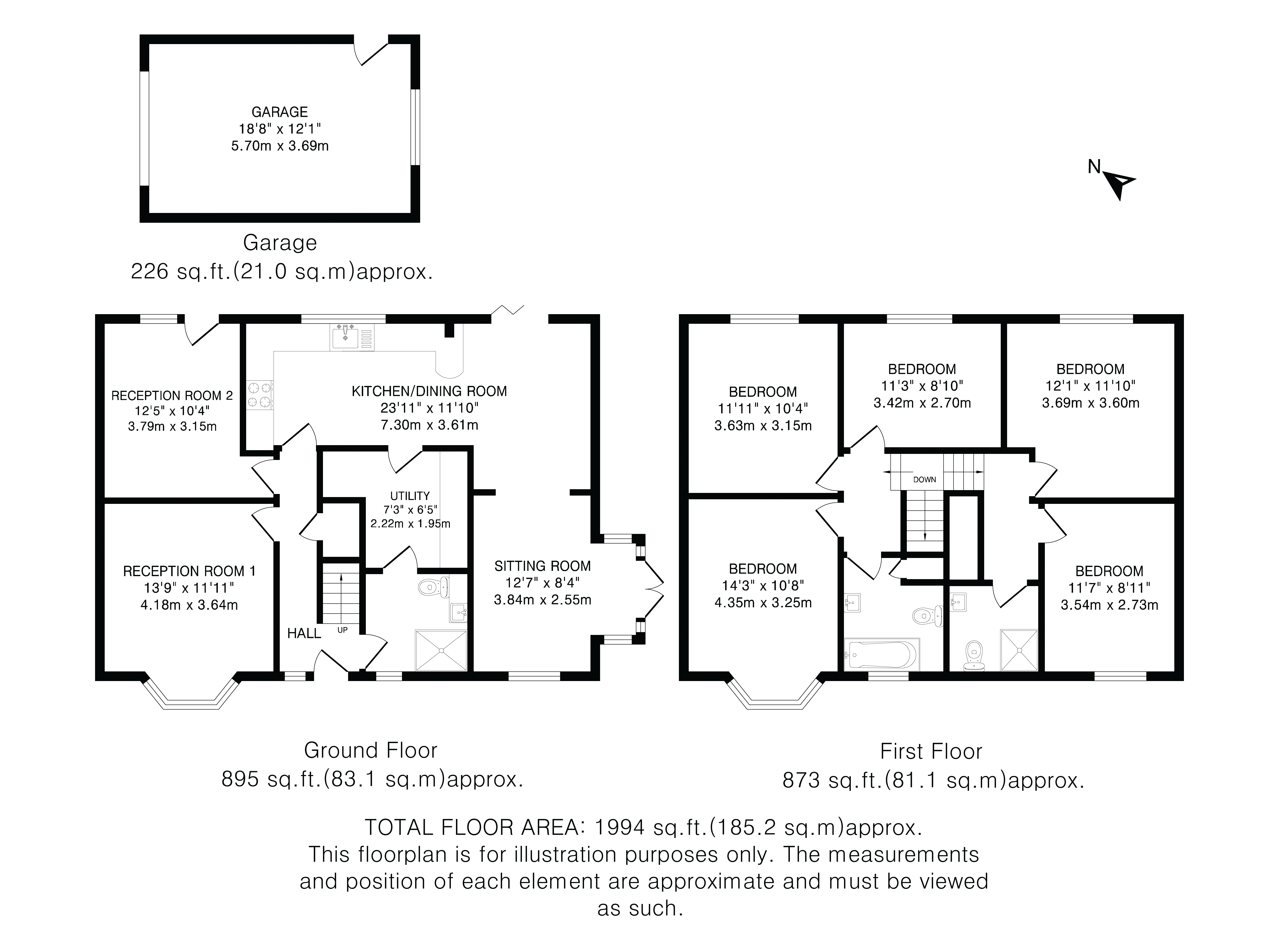 4, Chestnut Drive, Berkhamsted floorplan