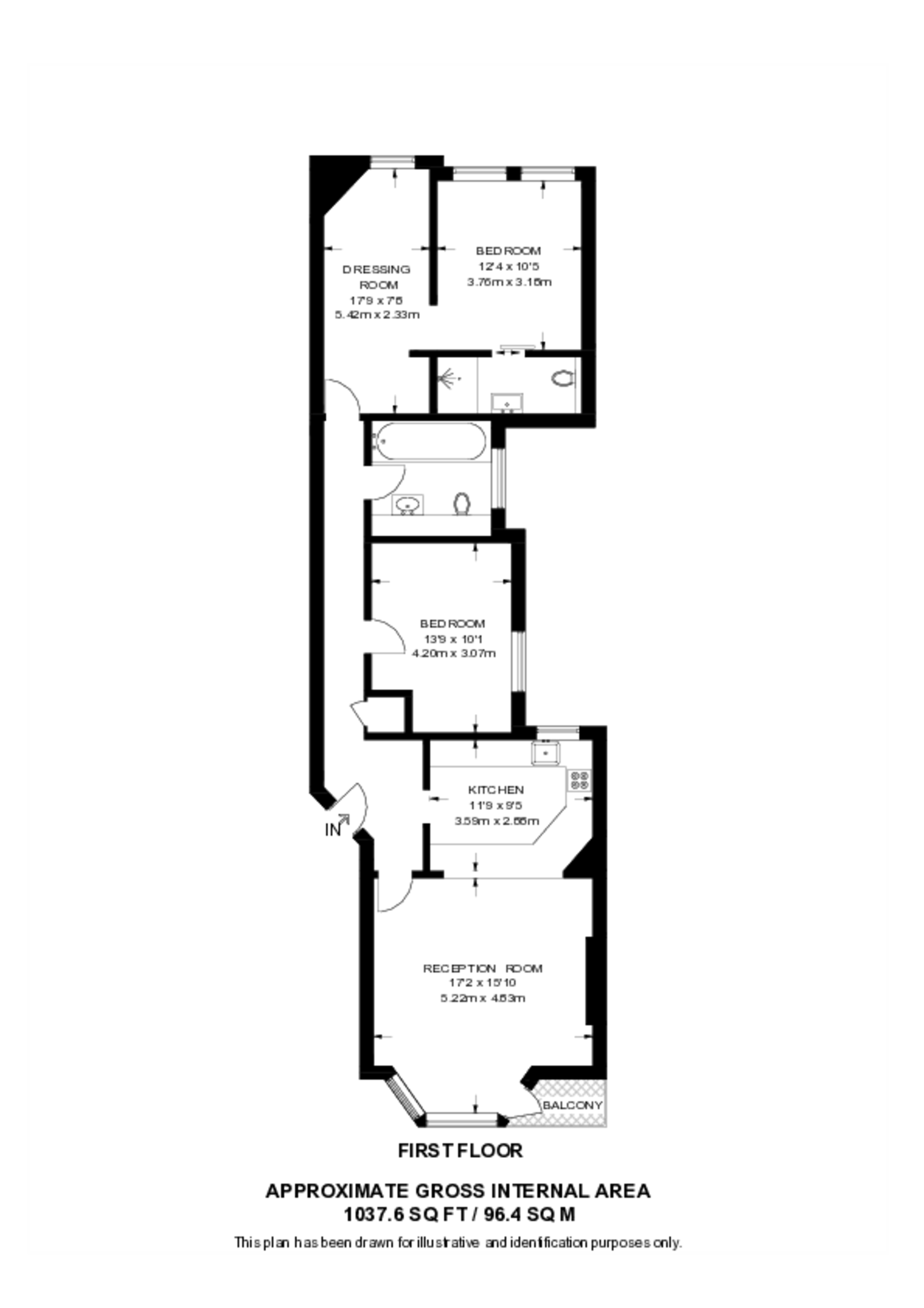 Beaufort Street, Chelsea floorplan