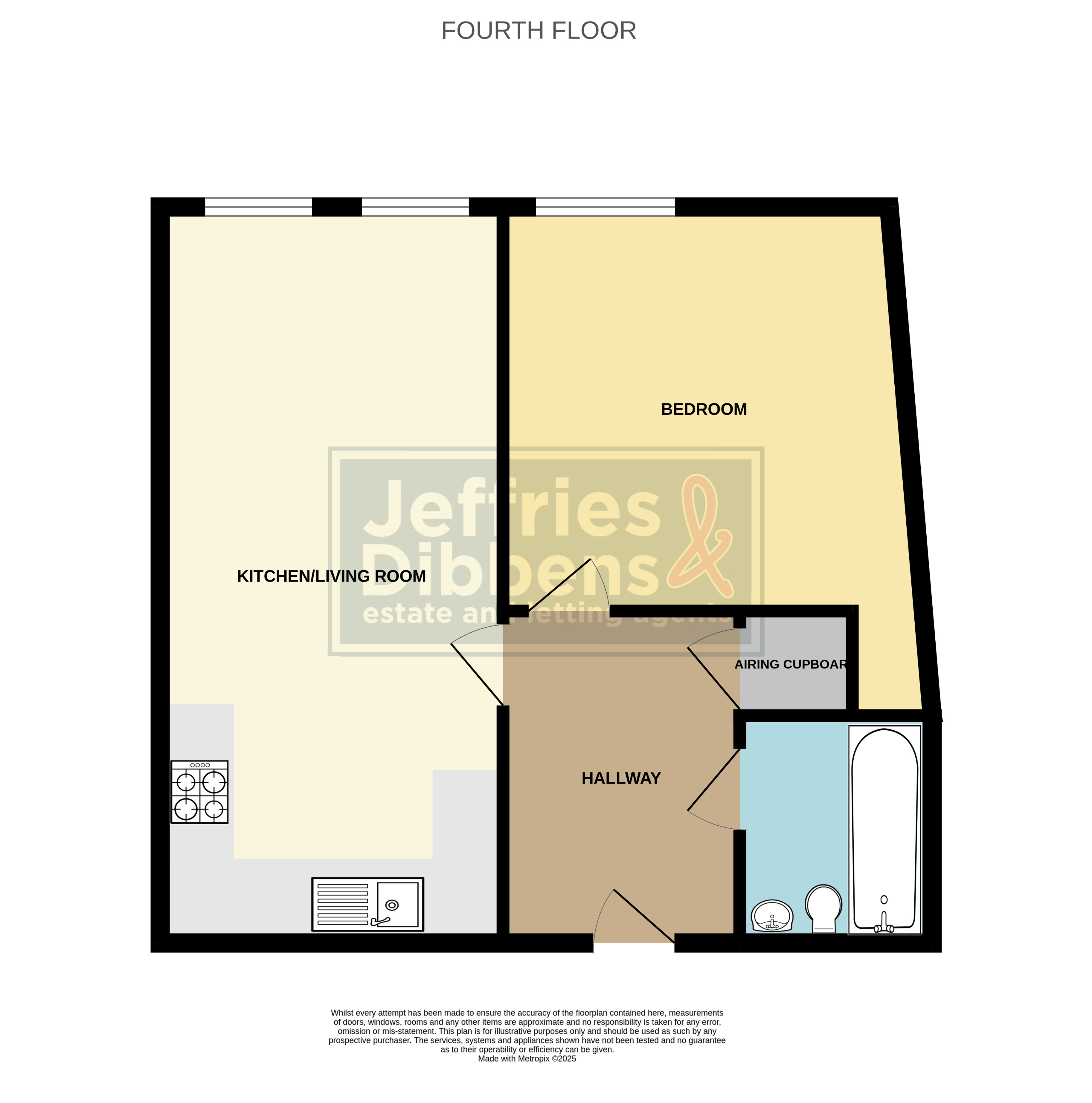 39 Mill Pond Apartments, 1-5, Queen Street, Portsmouth floorplan