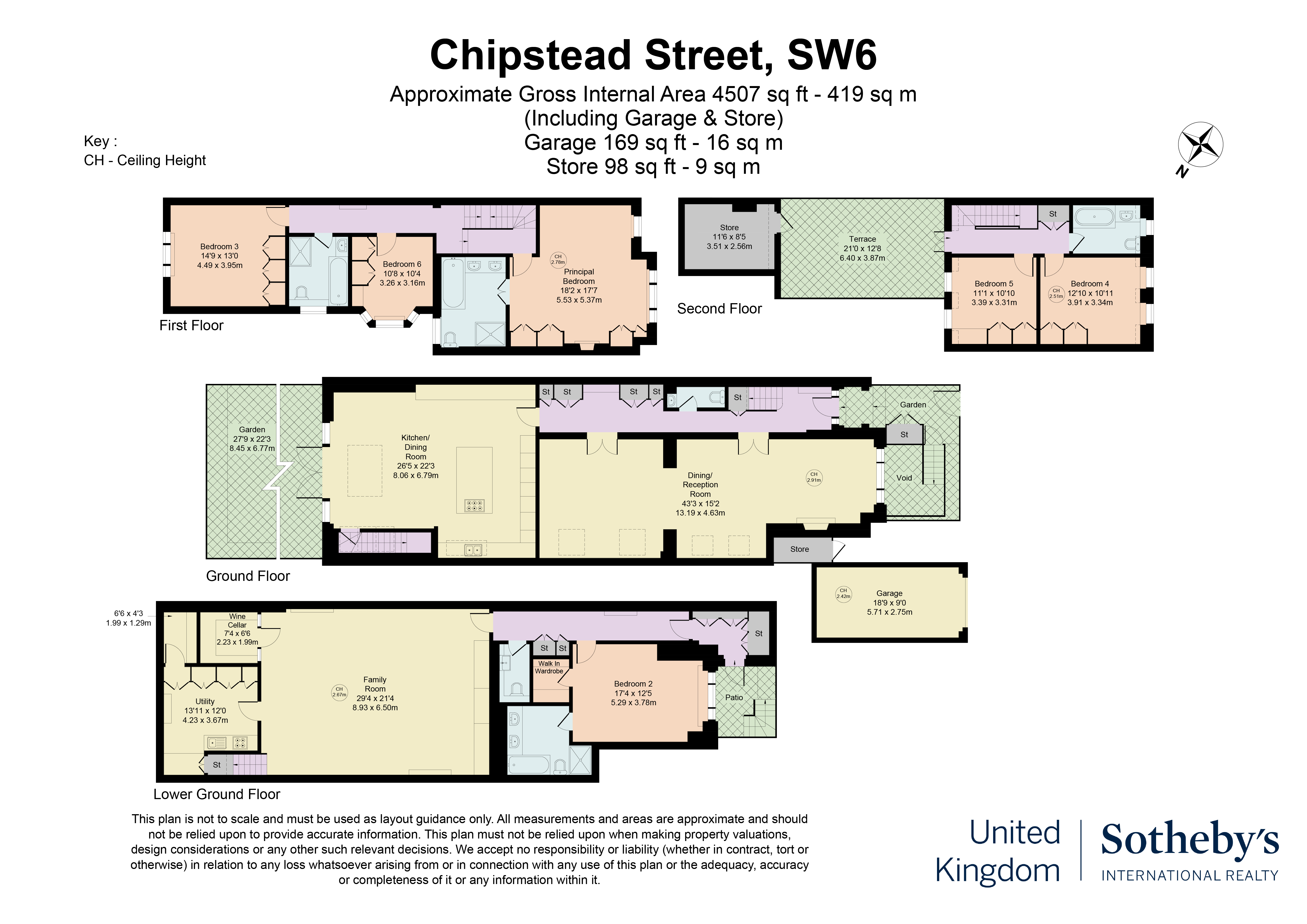 Chipstead Street, London floorplan