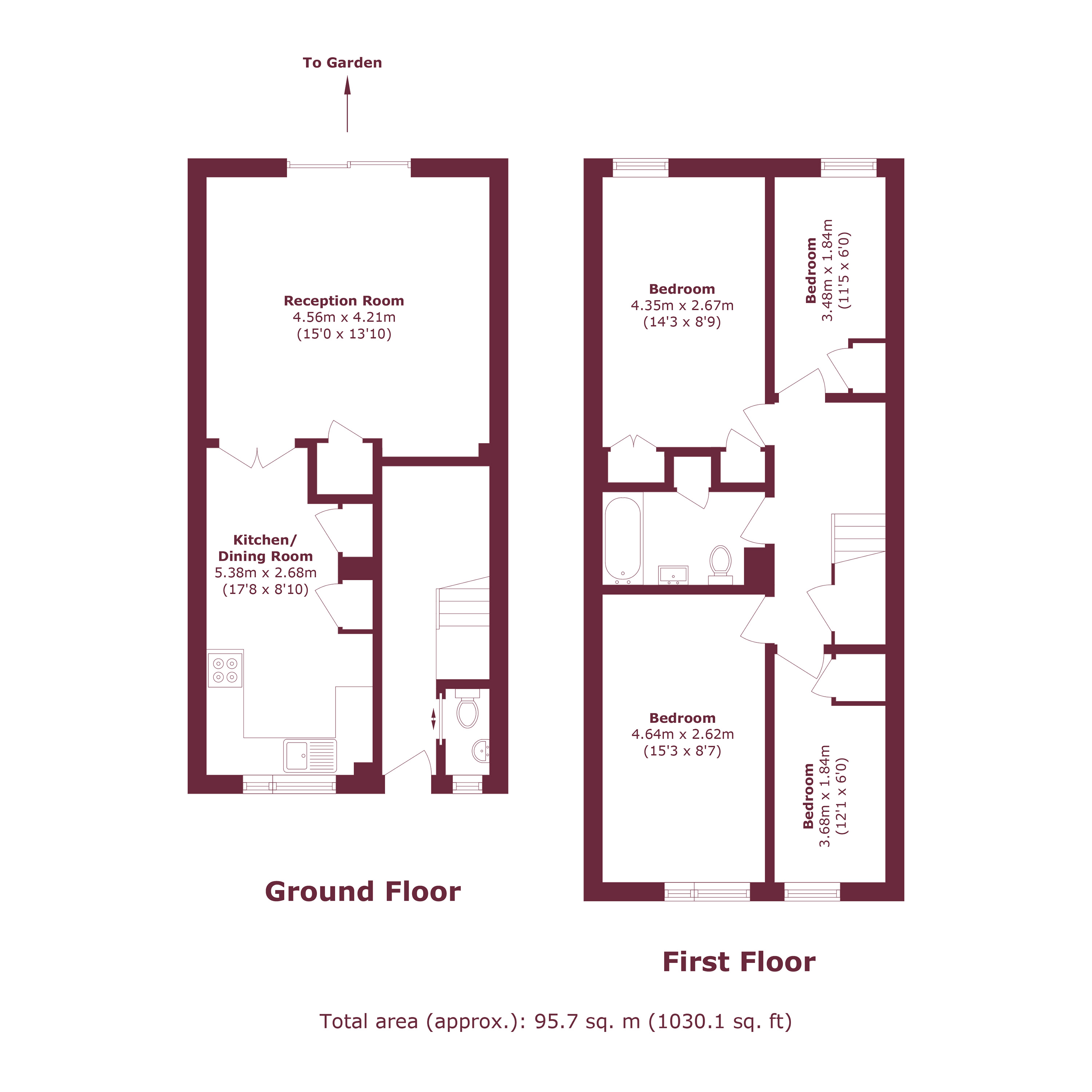 76, Hitchin Square, London floorplan