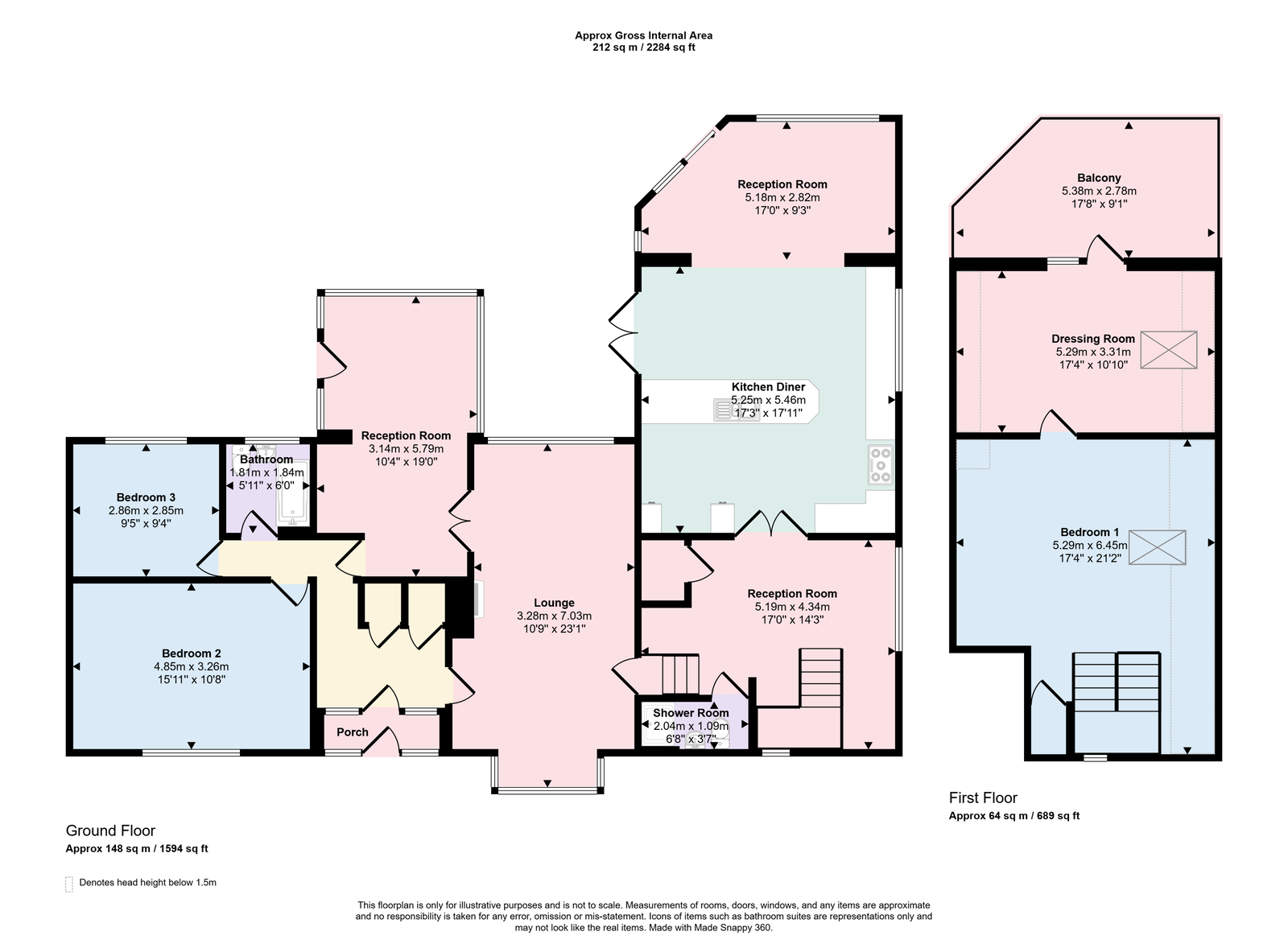 35, Ellerbeck Lane, Workington floorplan