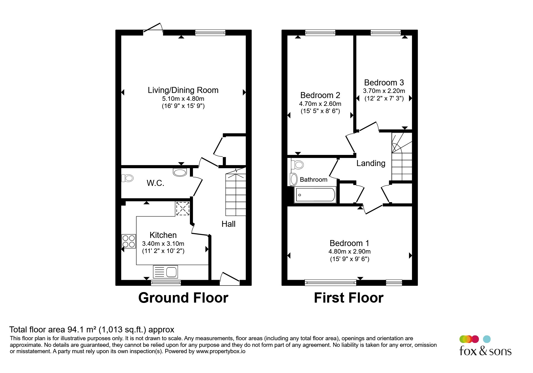 Plot 48, Kingfisher Drive, Crediton floorplan
