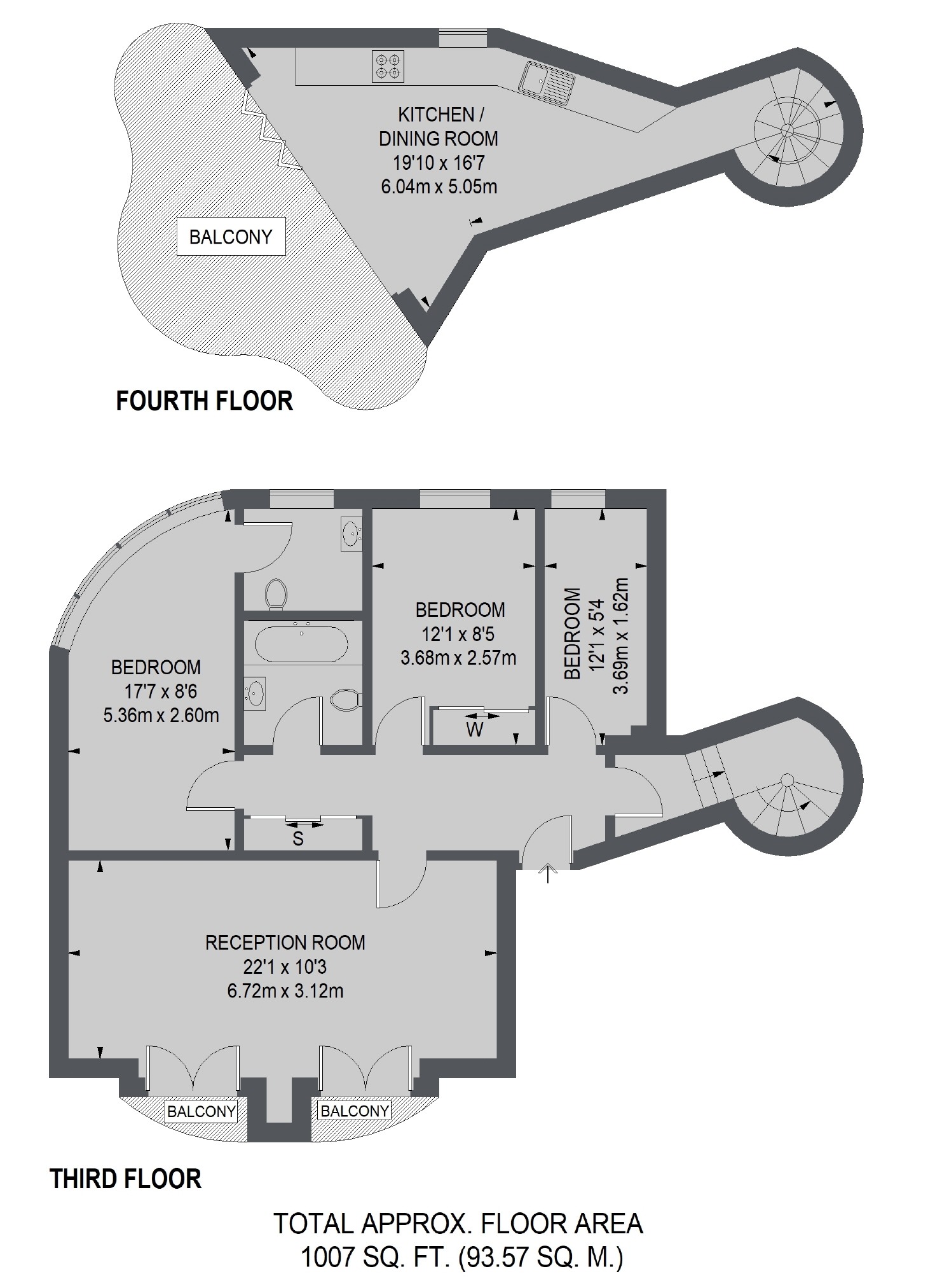 3 Bedrooms Flat to rent in Ginsburg Yard, London NW3