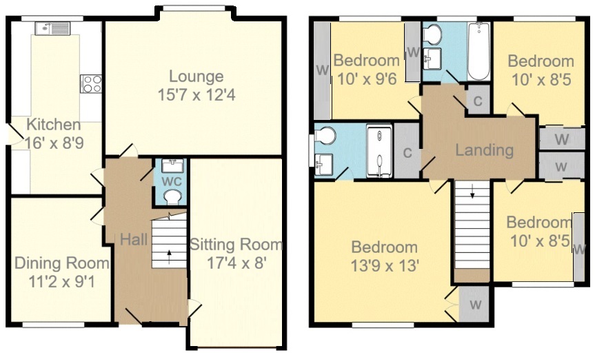 10, South Line View, North Lanarkshire floorplan