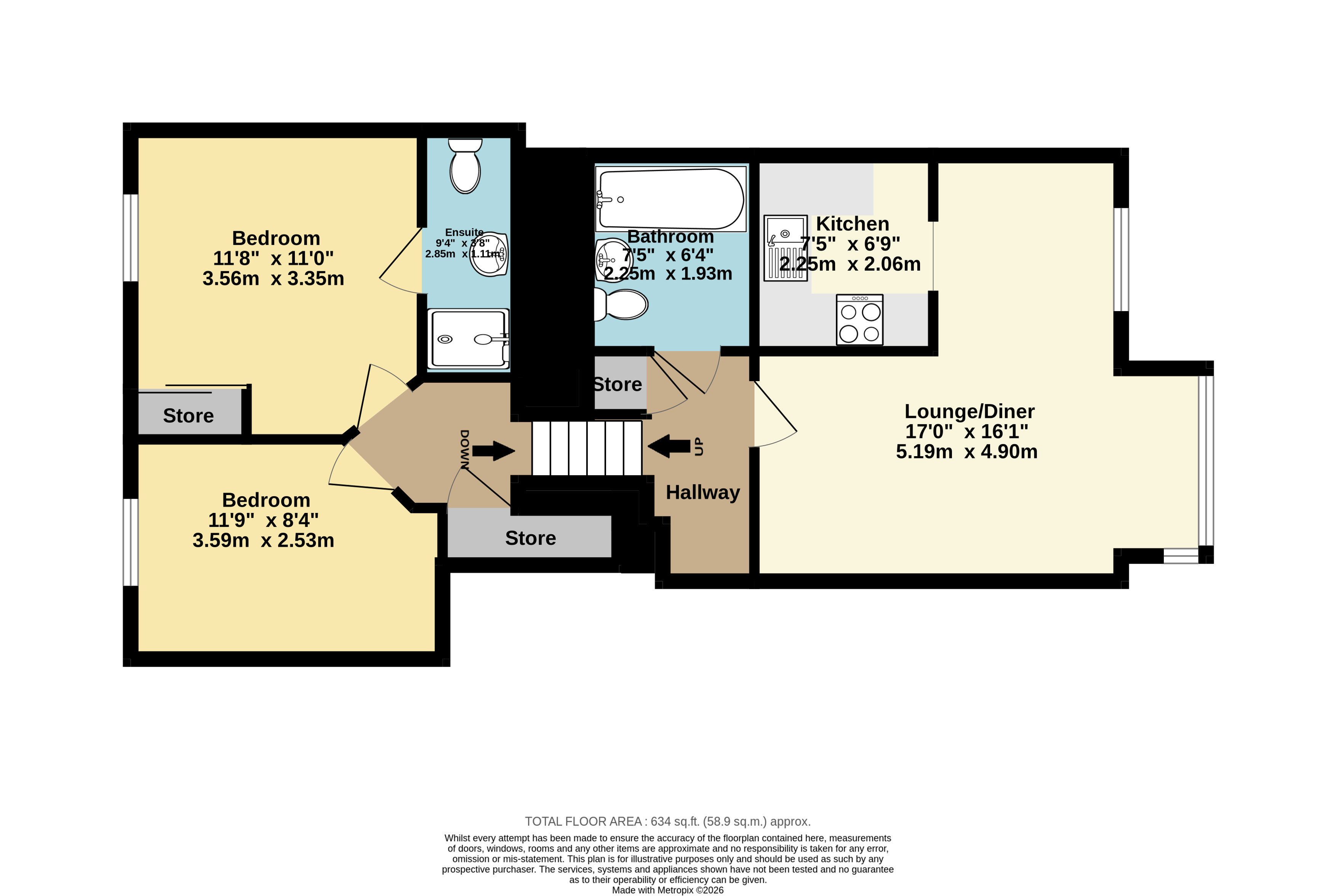 24, Tannery Way North, Kent floorplan