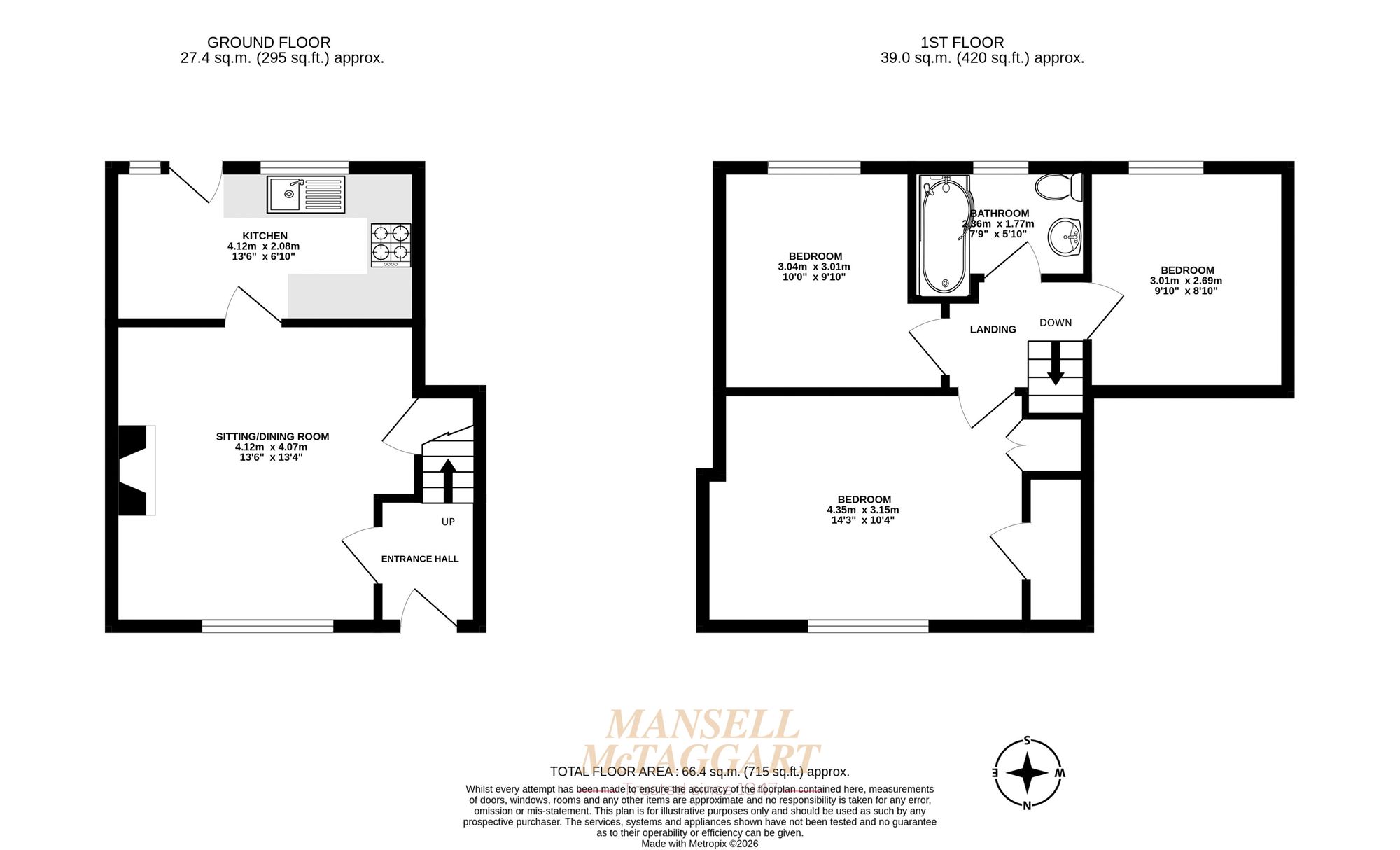 15 Jeddere Cottages, Lingfield floorplan