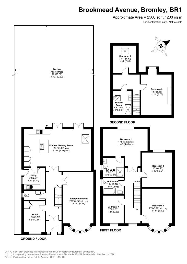 17, Brookmead Avenue, Bromley floorplan