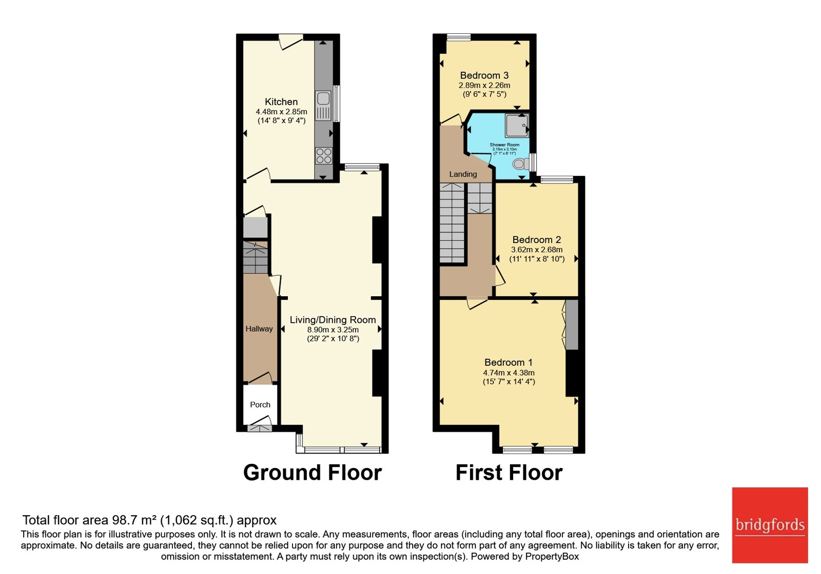 119, Kings Road, Cleveland floorplan