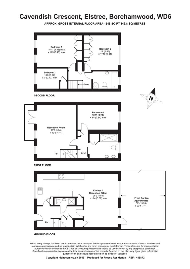 4 Bedrooms End terrace house for sale in Cavendish Crescent, Elstree, Borehamwood WD6