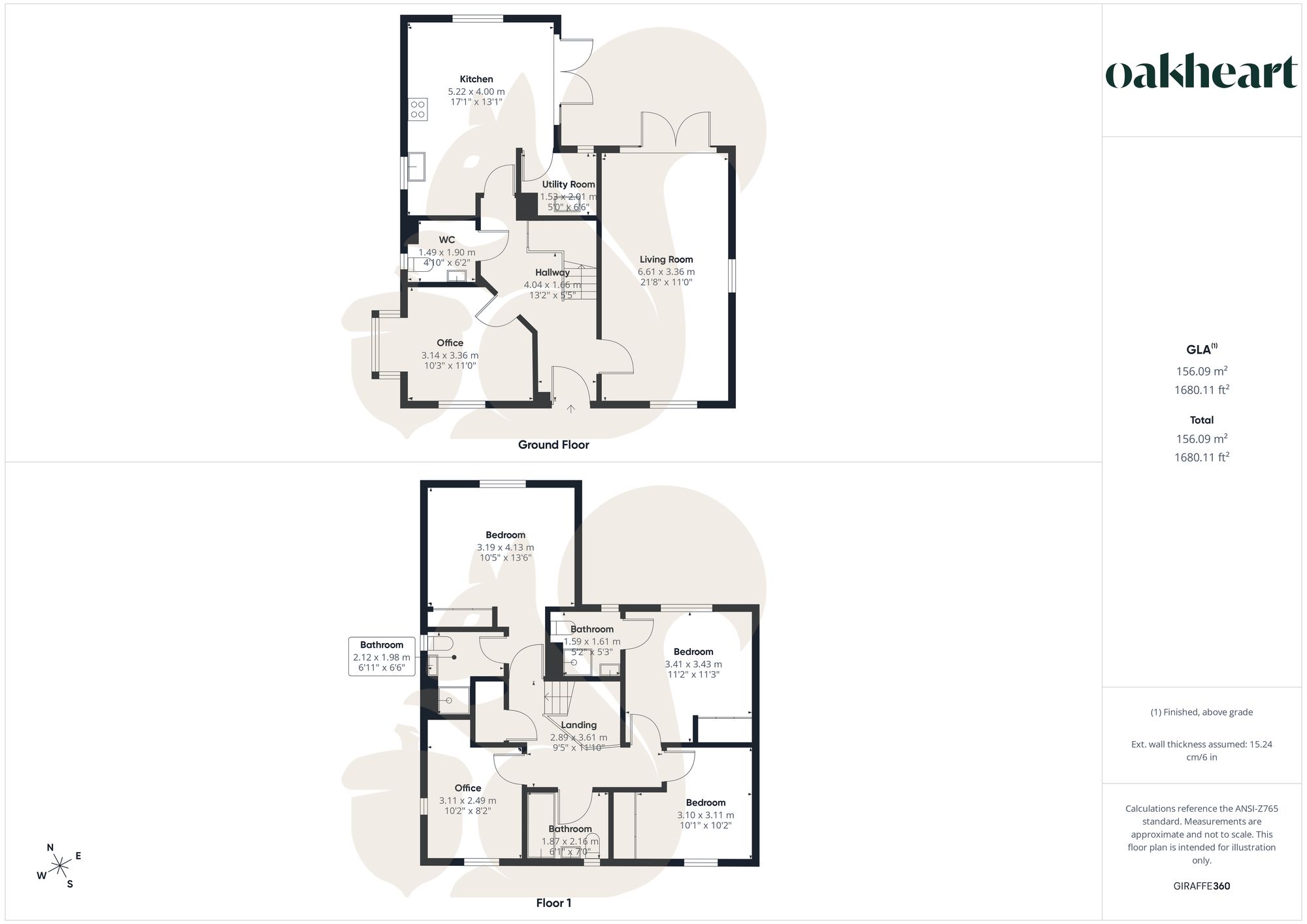 Plot 22, The Petwroth, Clifford Smith Drive, Felsted, Essex floorplan