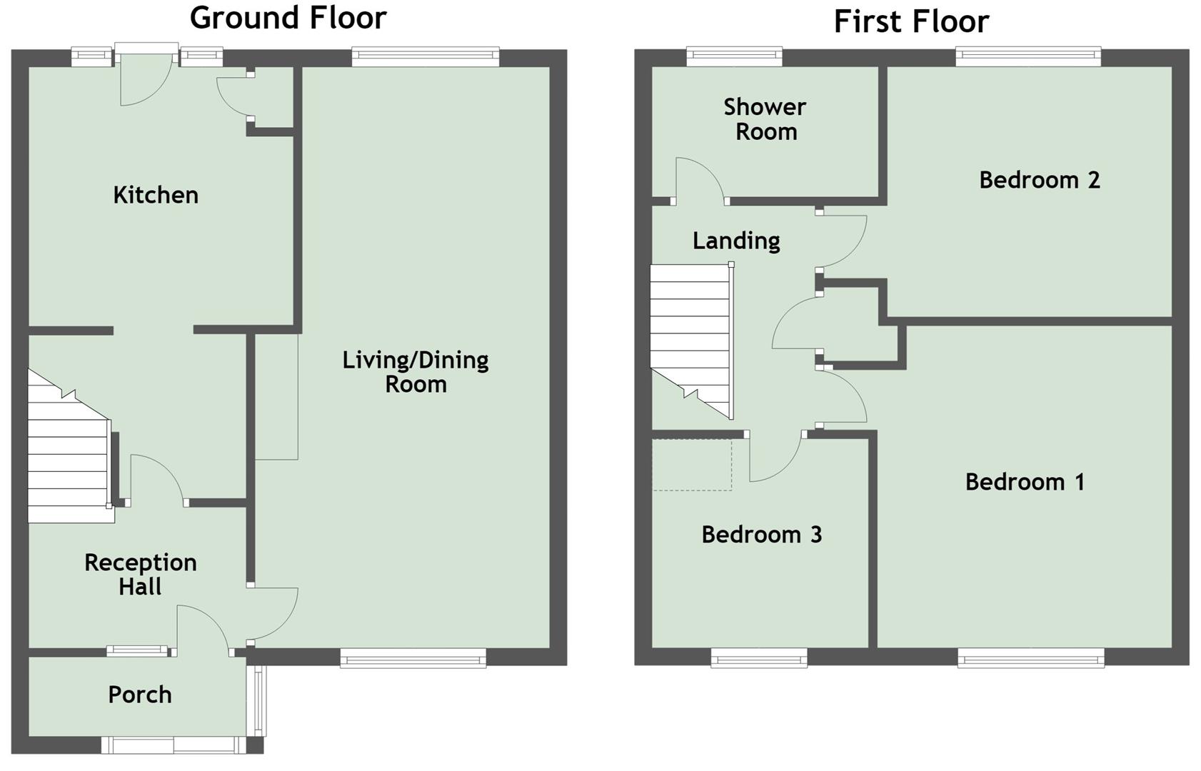 54, Thornwell Road, Chepstow floorplan