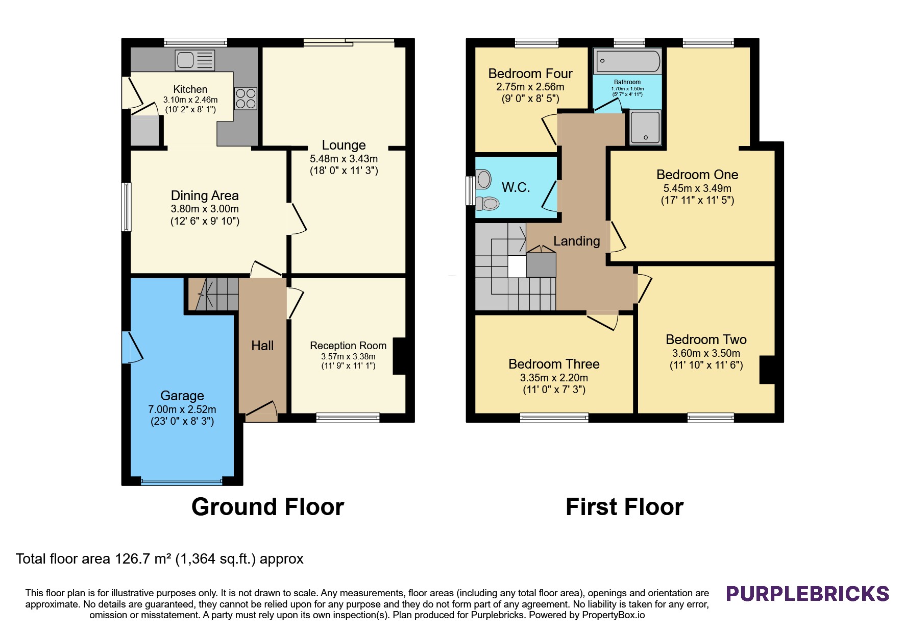 5, Glamis Road, Willenhall floorplan