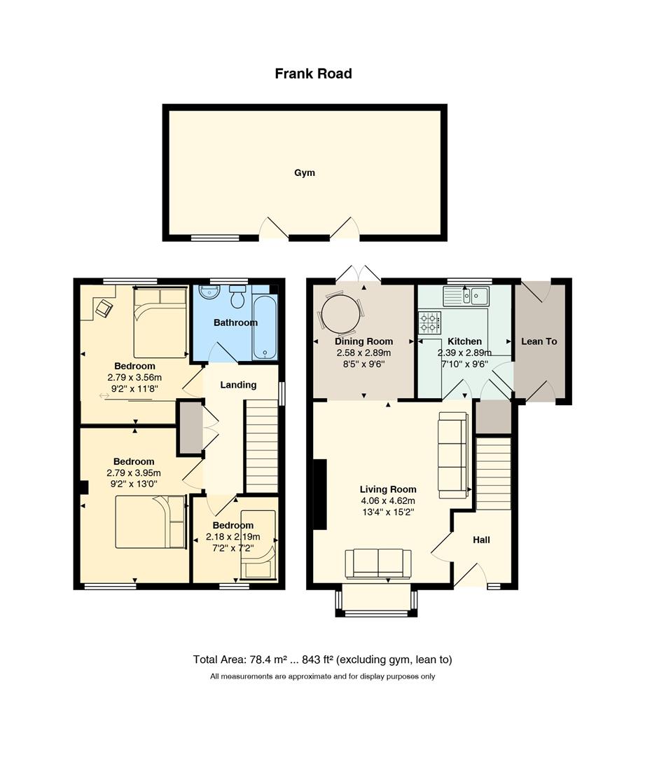 43A, Frank Road, Cardiff floorplan
