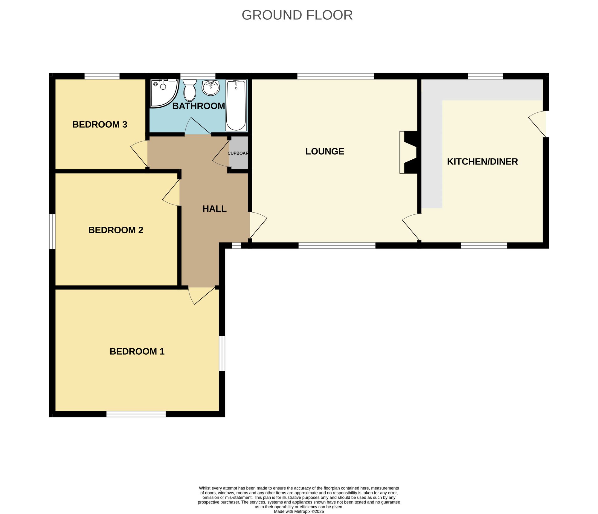 Greyholme The Cottons, Wisbech floorplan