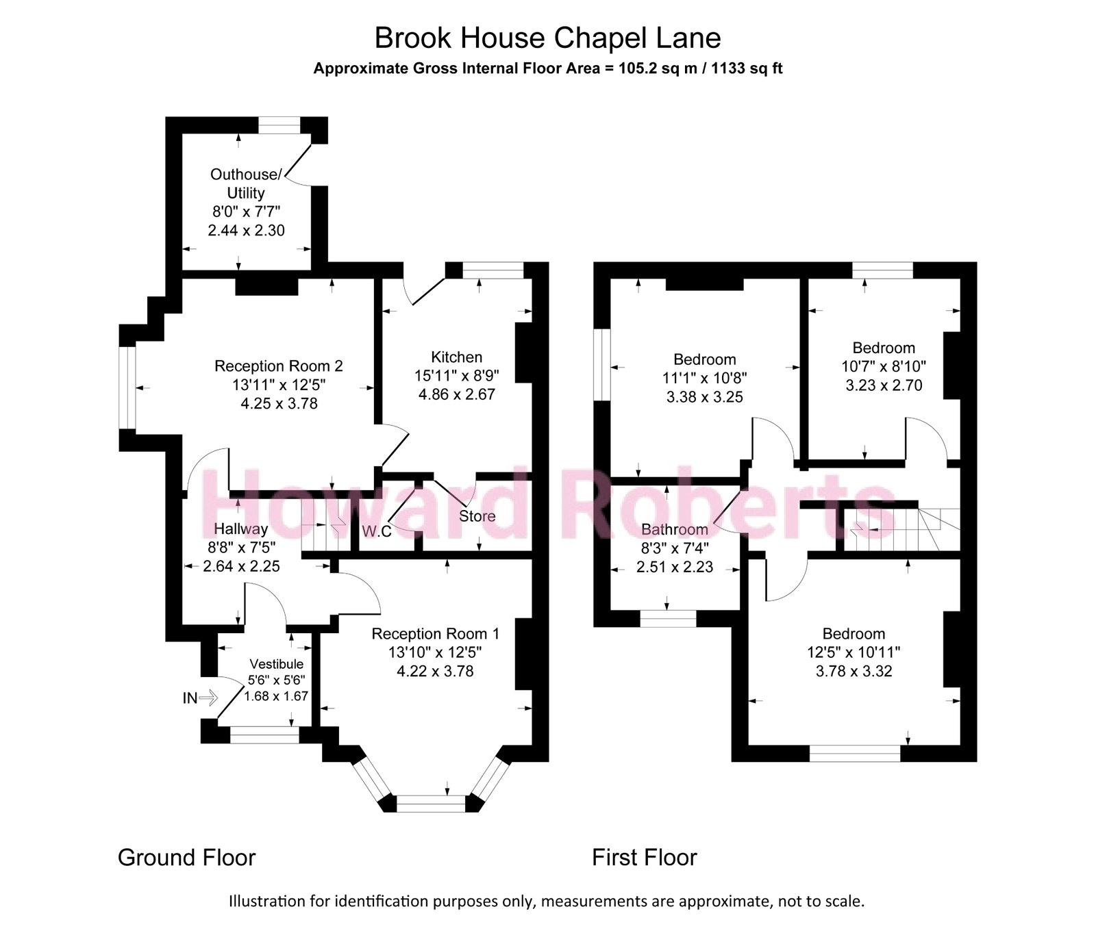Brook House,213, Chapel Lane, Preston floorplan