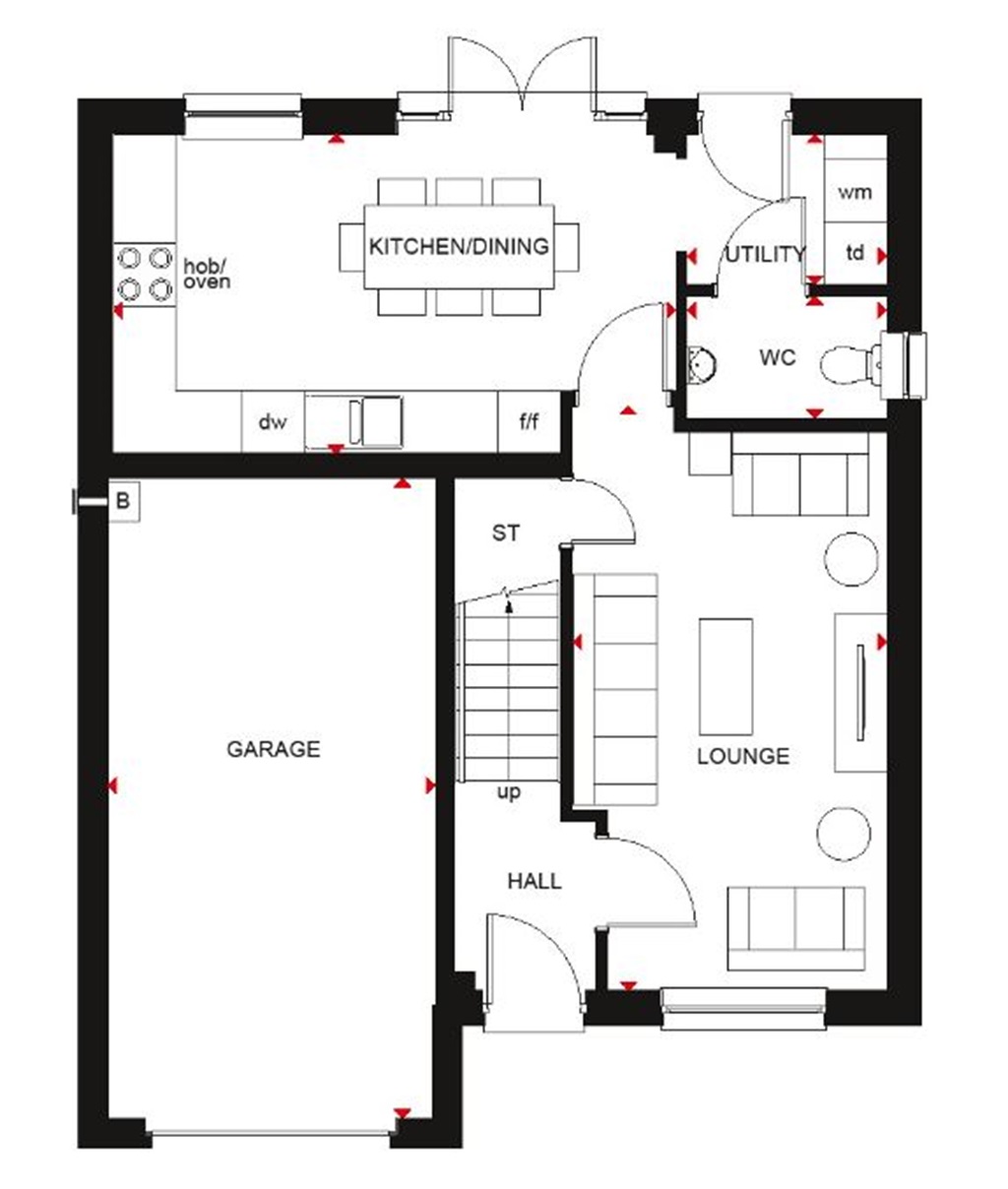 "Morton" at Coatbridge ML5, 4 bedroom detached house for sale