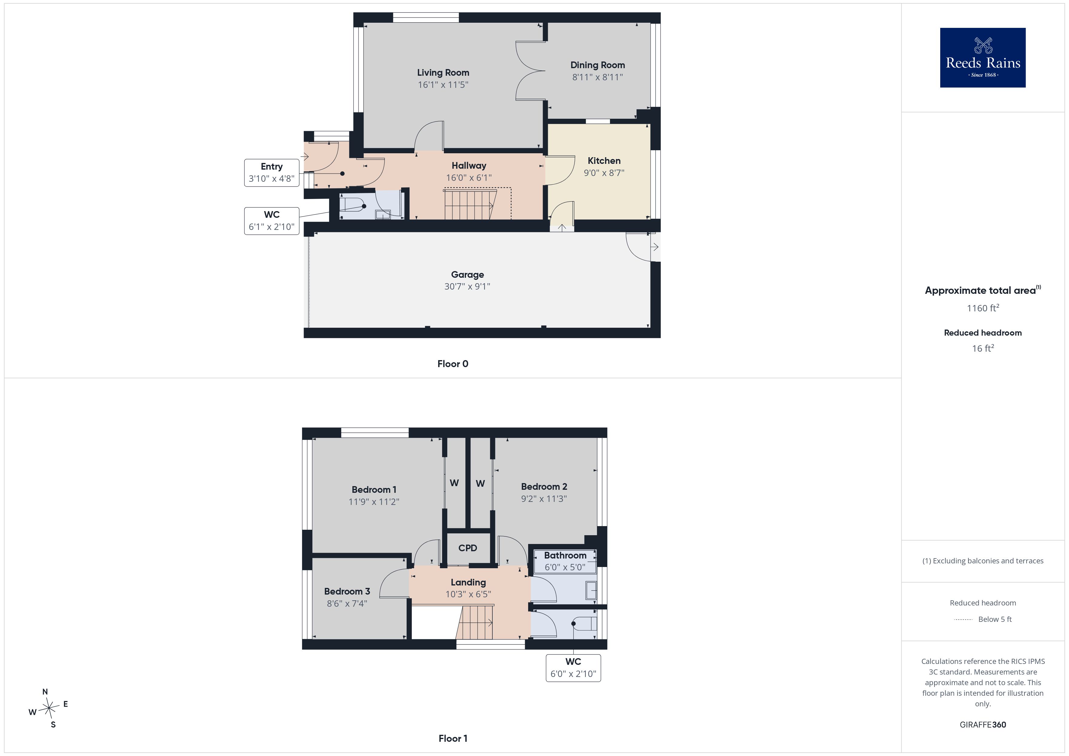 9, Beech Close, Kent floorplan