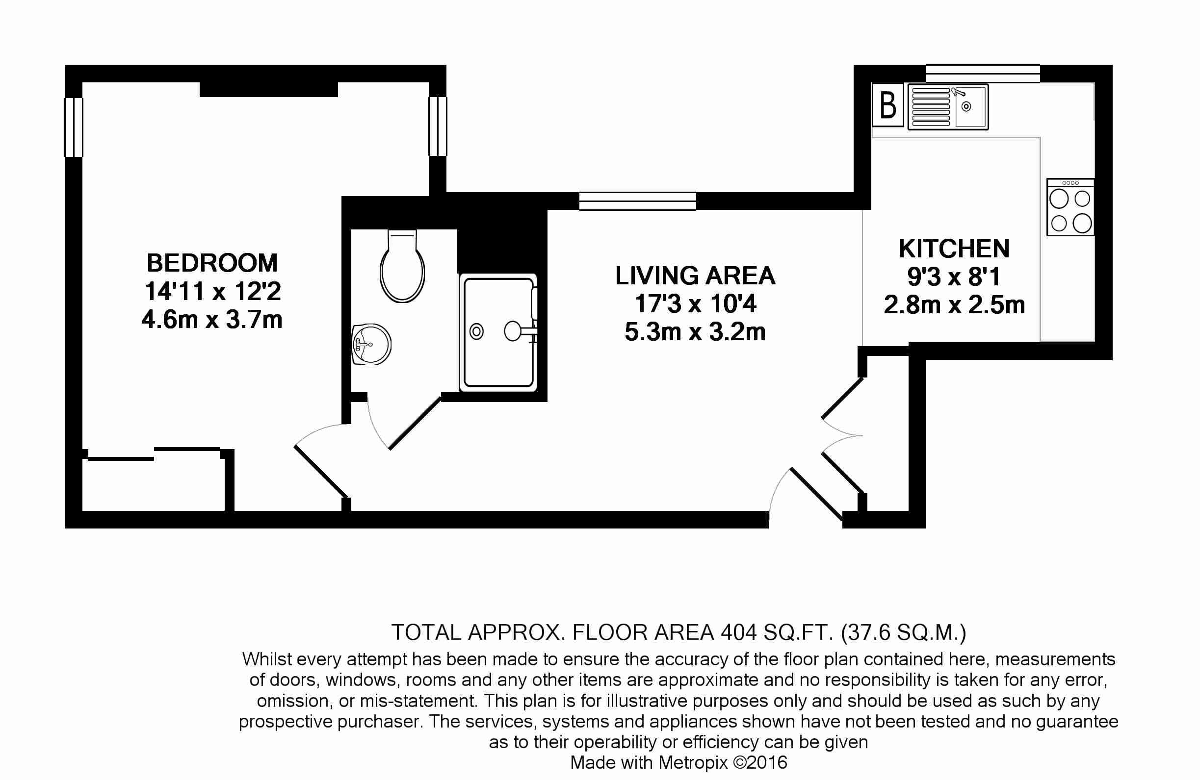 Flat 8 The Coach House, Bury Lane, Rickmansworth floorplan