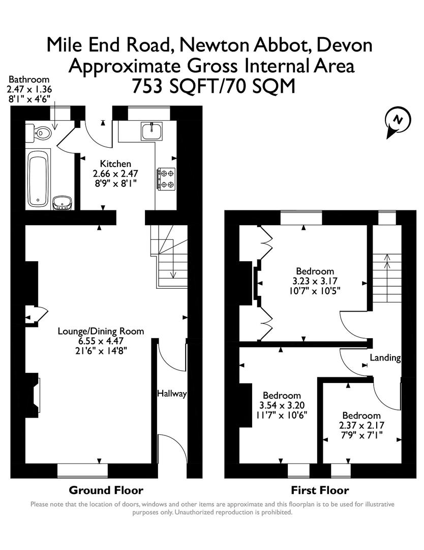 Mile End Road, Newton Abbot TQ12, 3 bedroom terraced house for sale 63911139 PrimeLocation