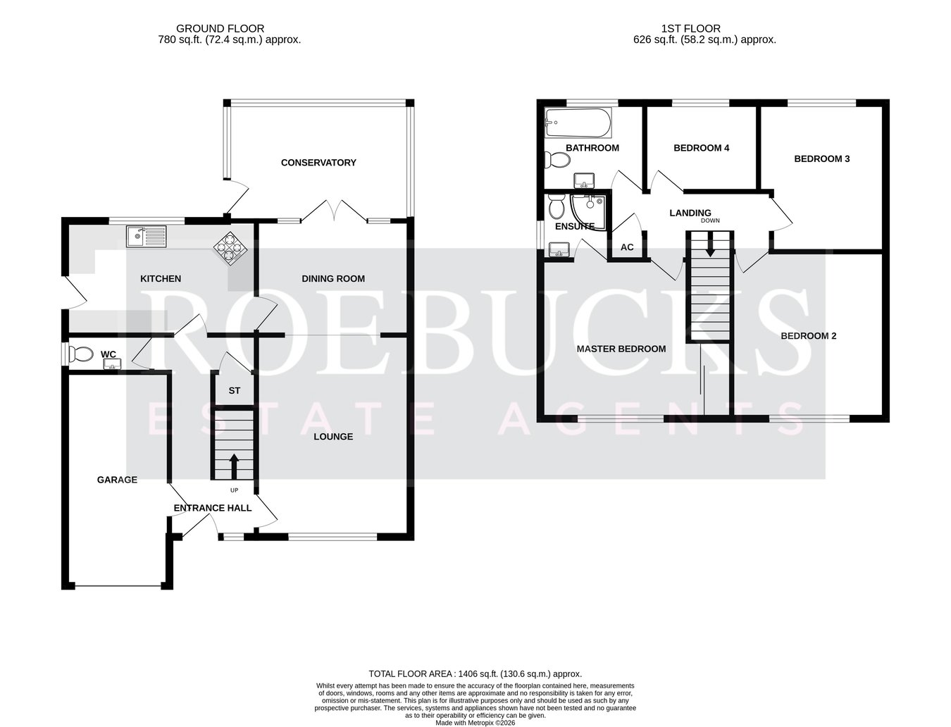 3, Oaks Farm Close, Barnsley floorplan