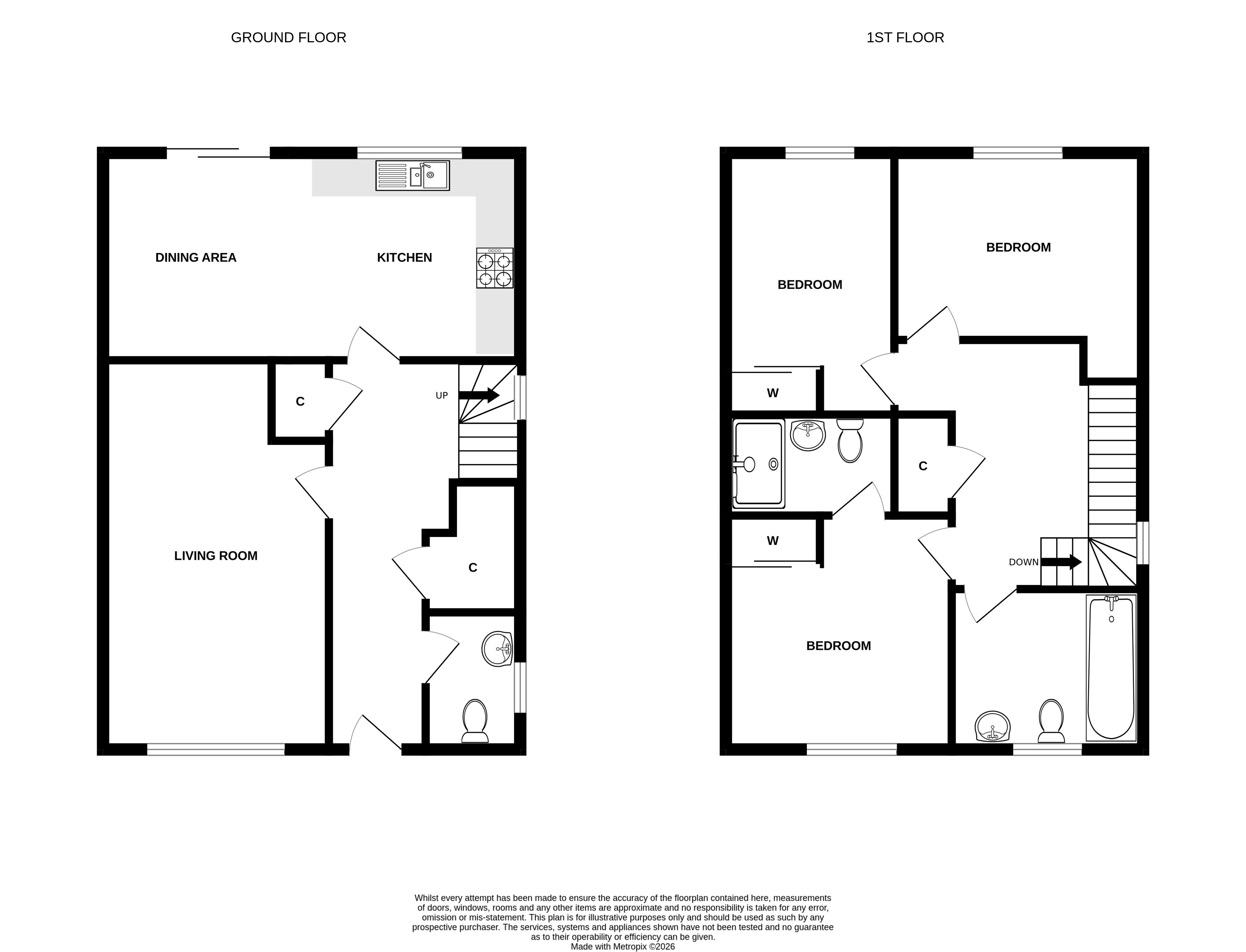 6, Barley Row, Conon Bridge floorplan