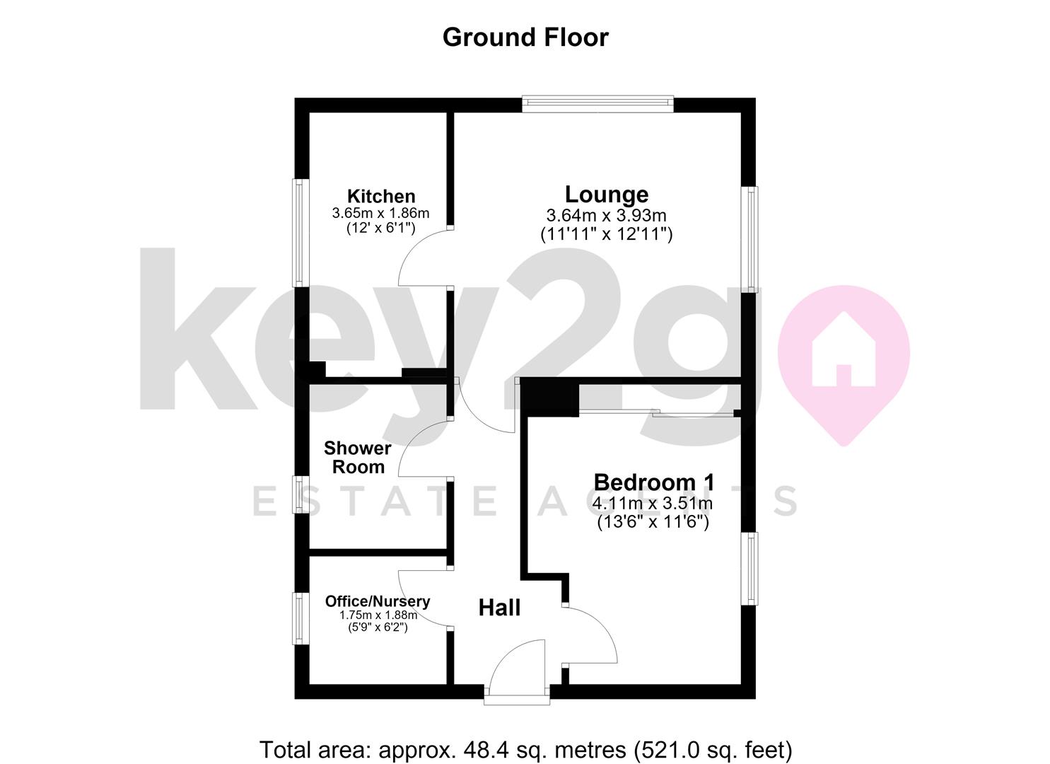 26, Water Slacks Road, Sheffield floorplan