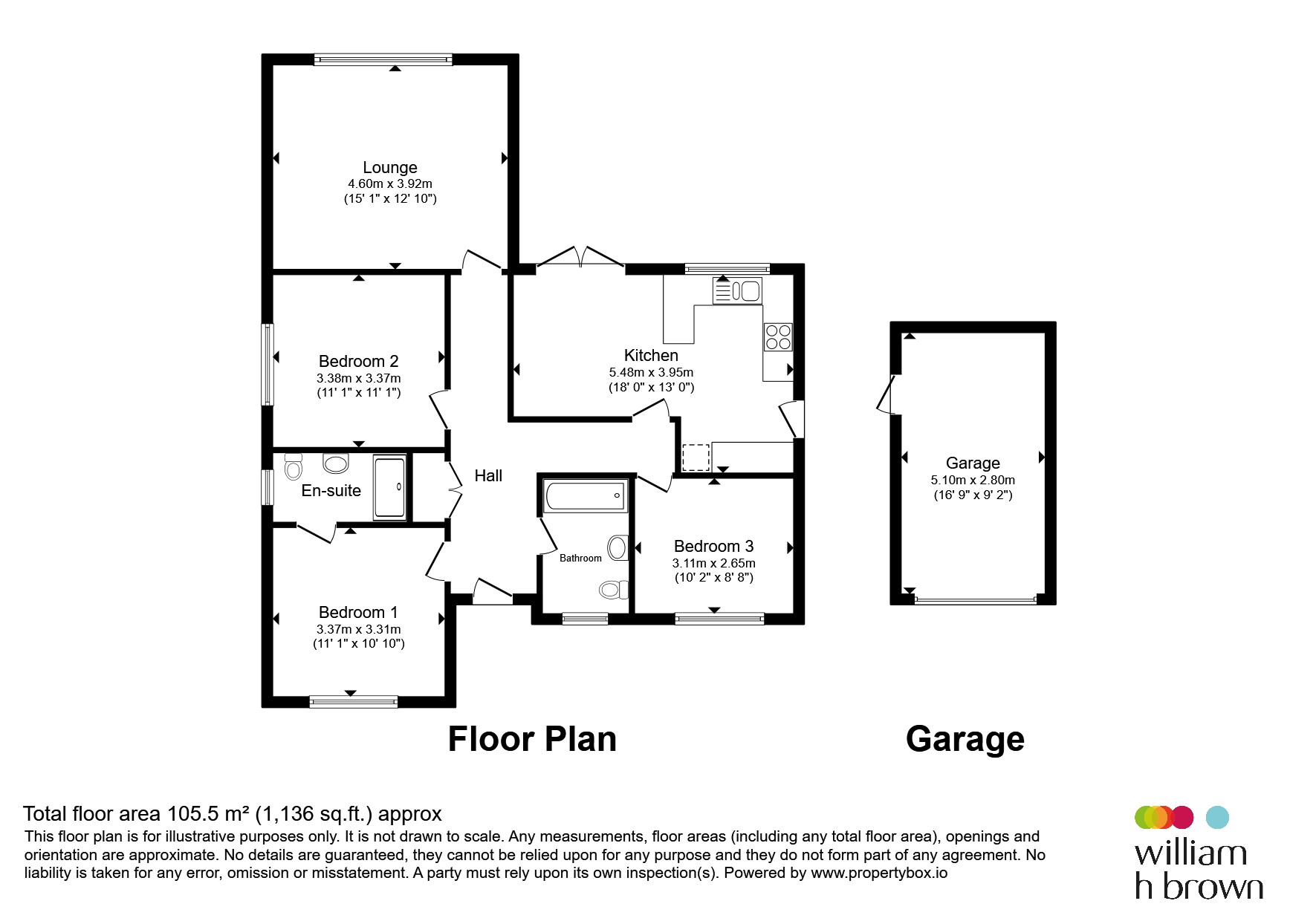 21, Norwich Road, Dereham floorplan
