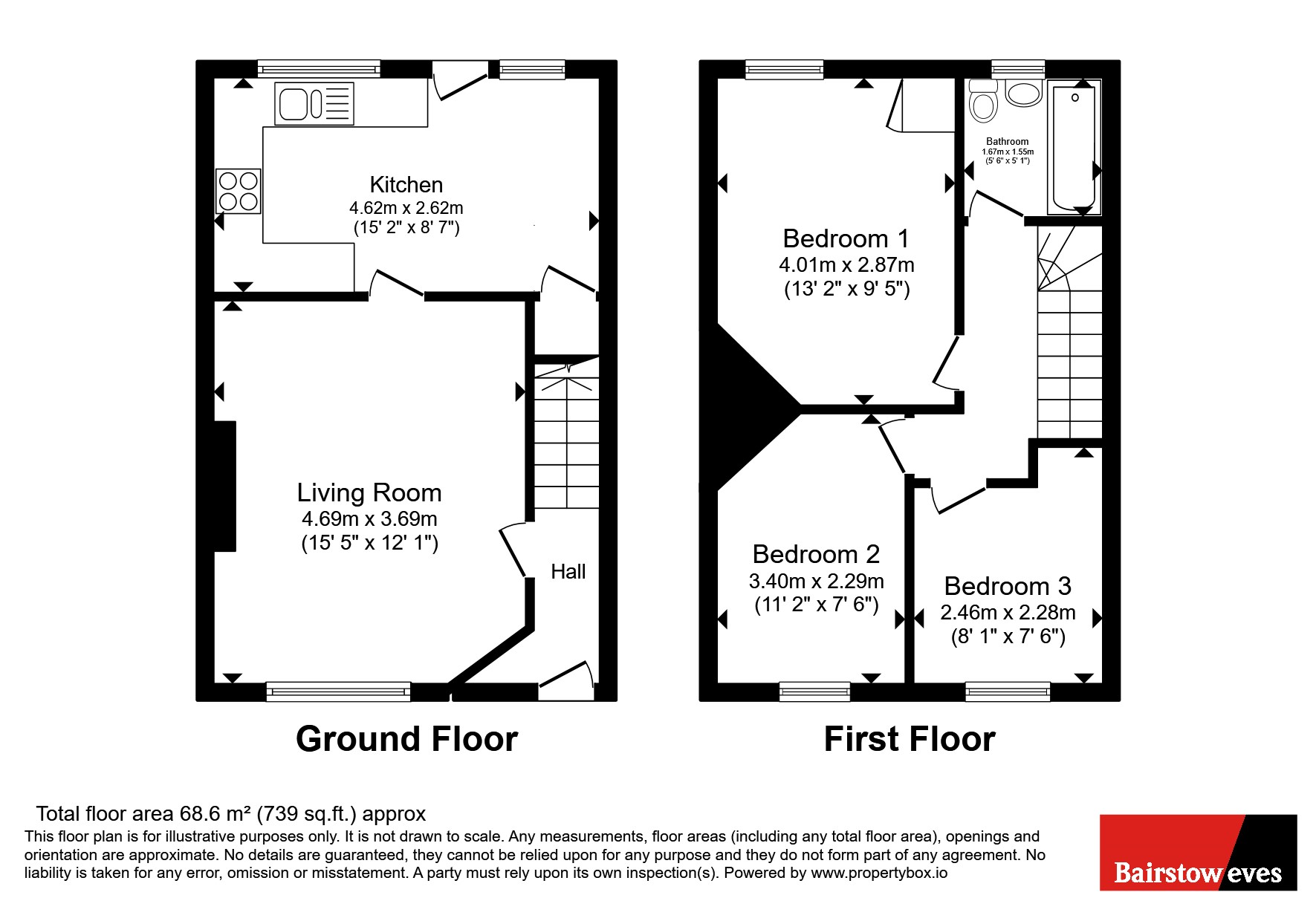 Fowler Road, Coventry floorplan