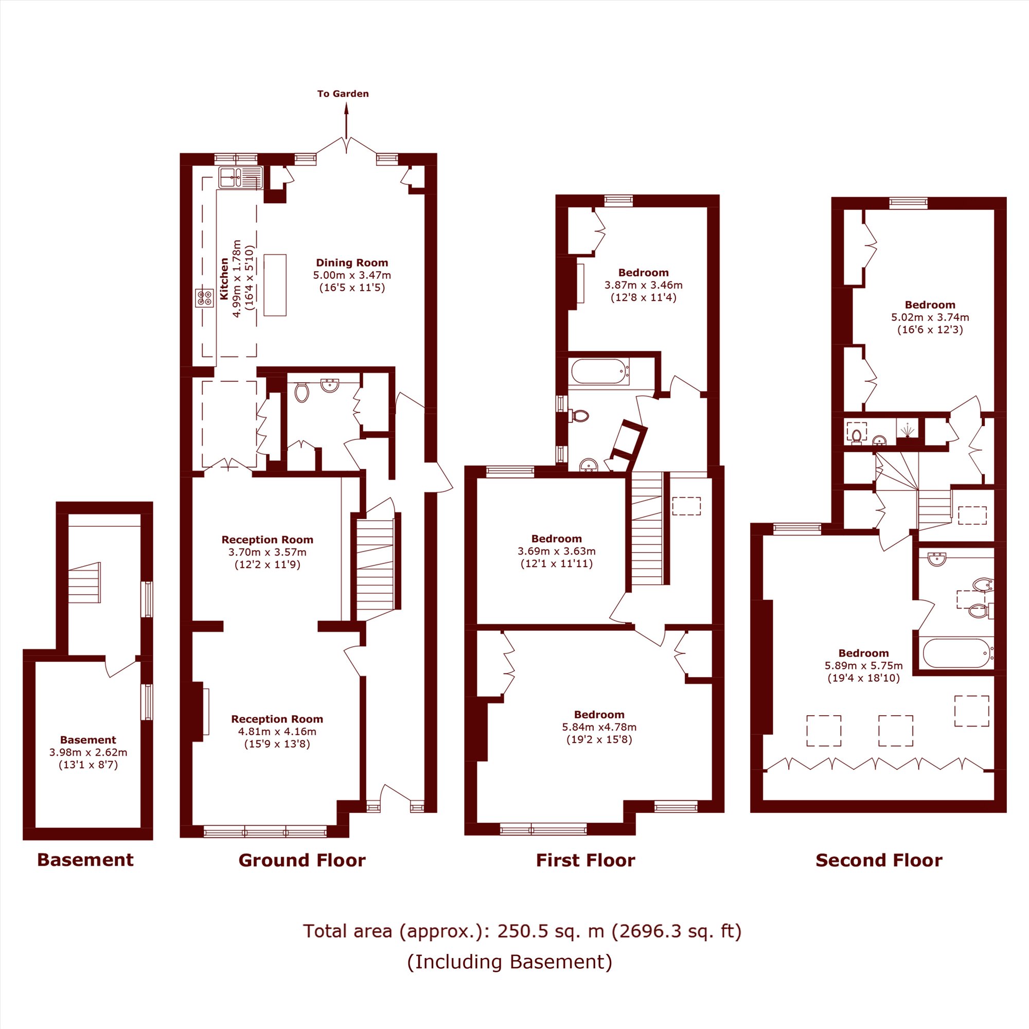 17, Ravenslea Road, London floorplan