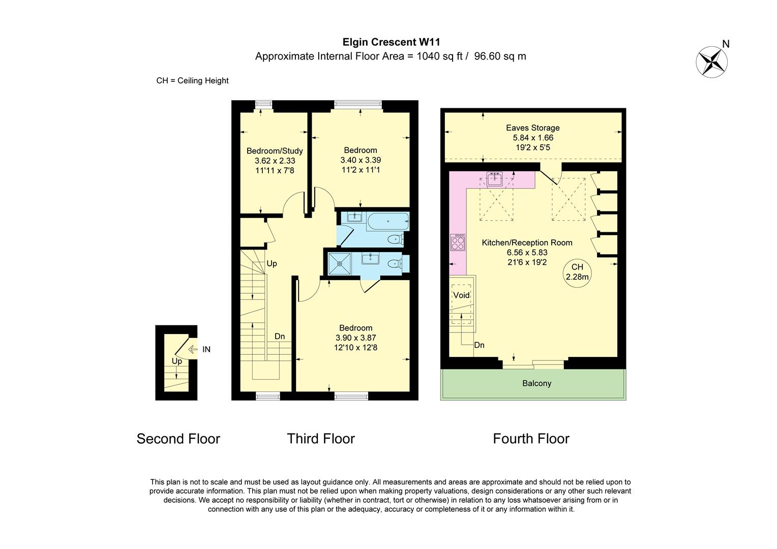 Elgin Crescent, London W11, 3 bedroom flat for sale 61192805