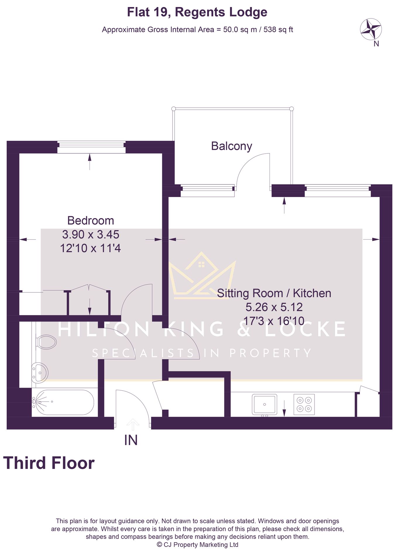 Regents Lodge, Porters Way, West Drayton floorplan