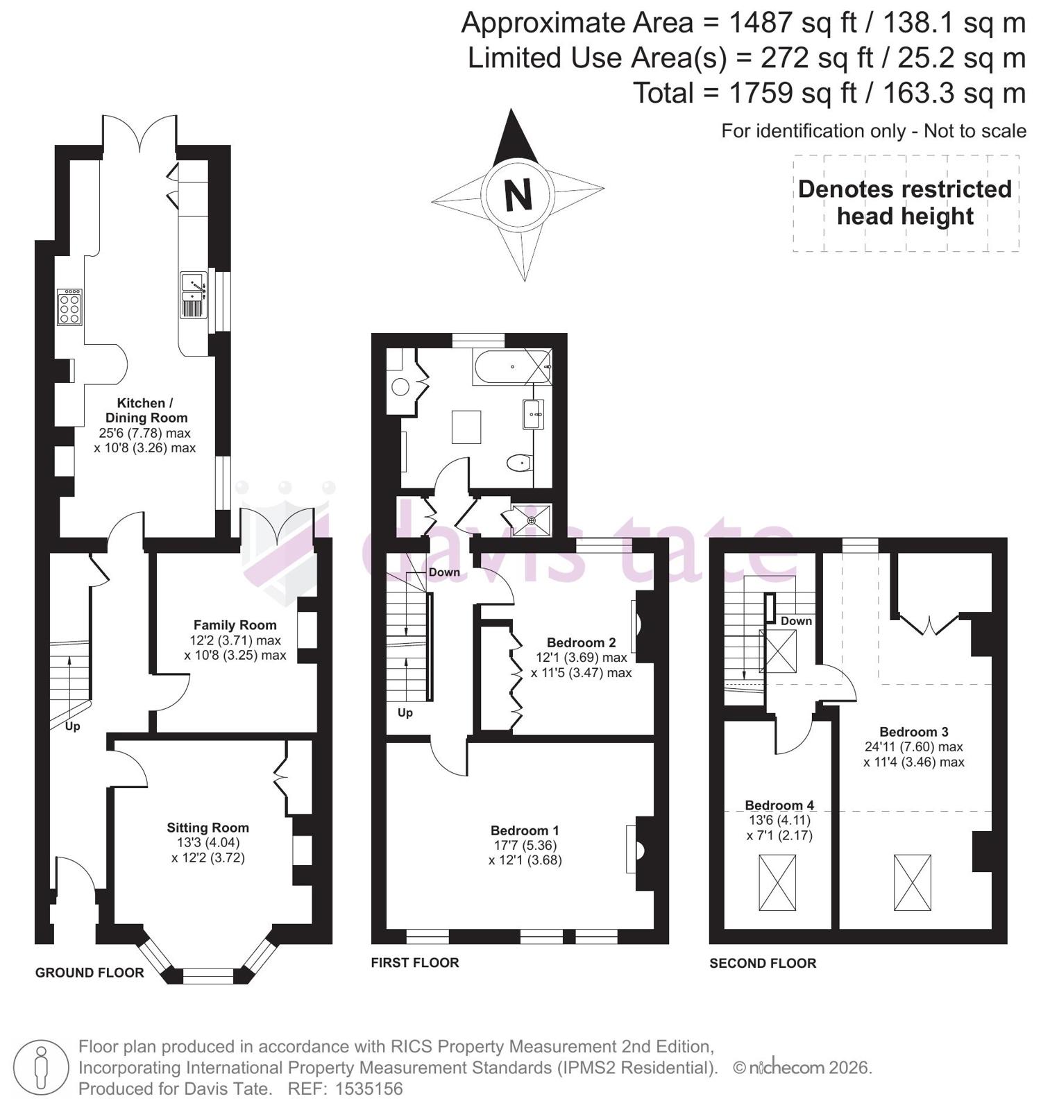 Milman Road, Reading floorplan
