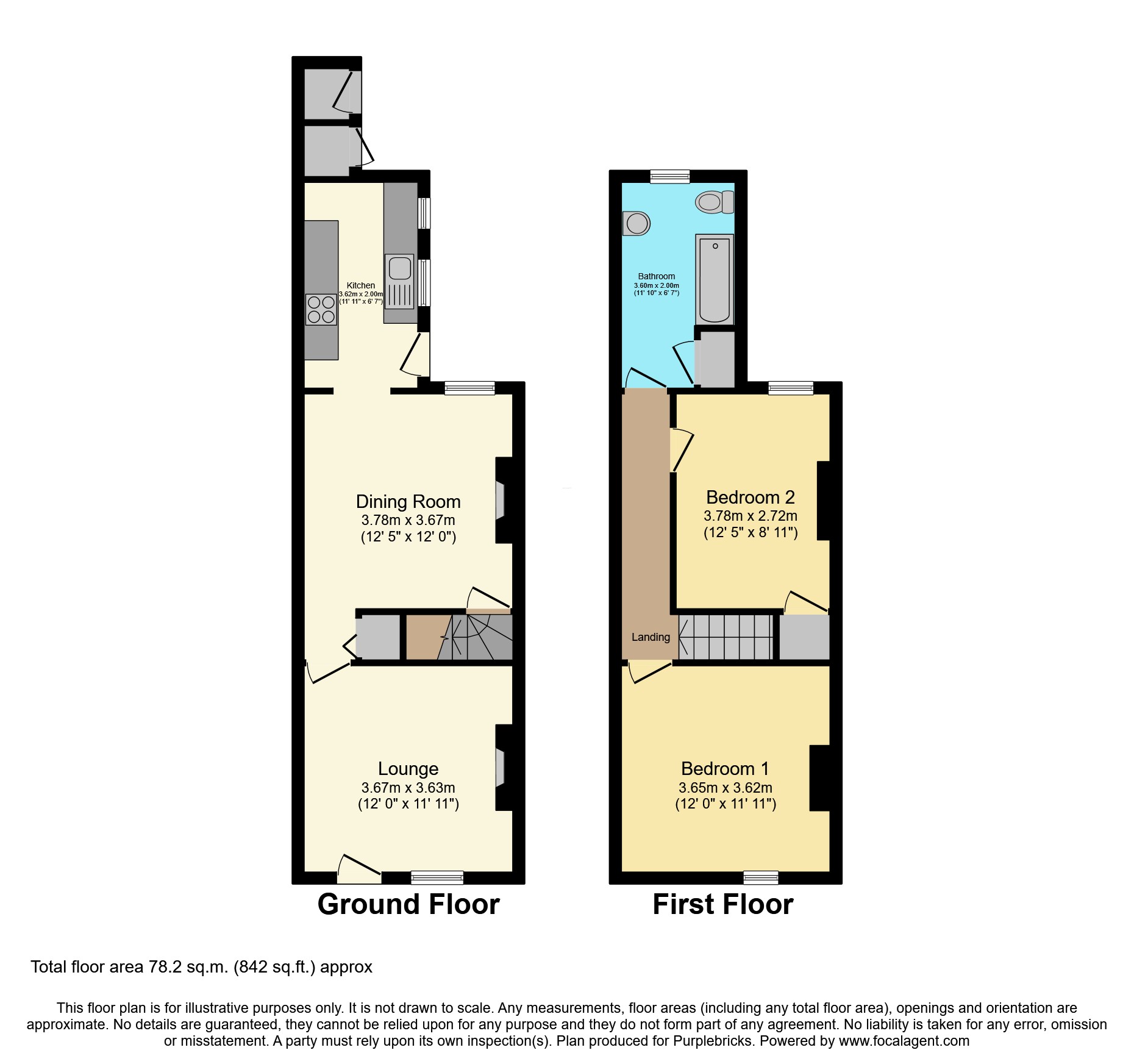 79, Lime Street, Bulwell, Nottingham floorplan