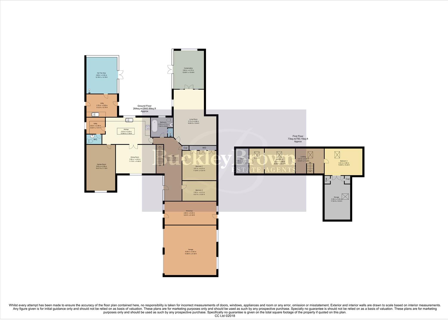 Twin Firs, Wellow Road, Newark floorplan