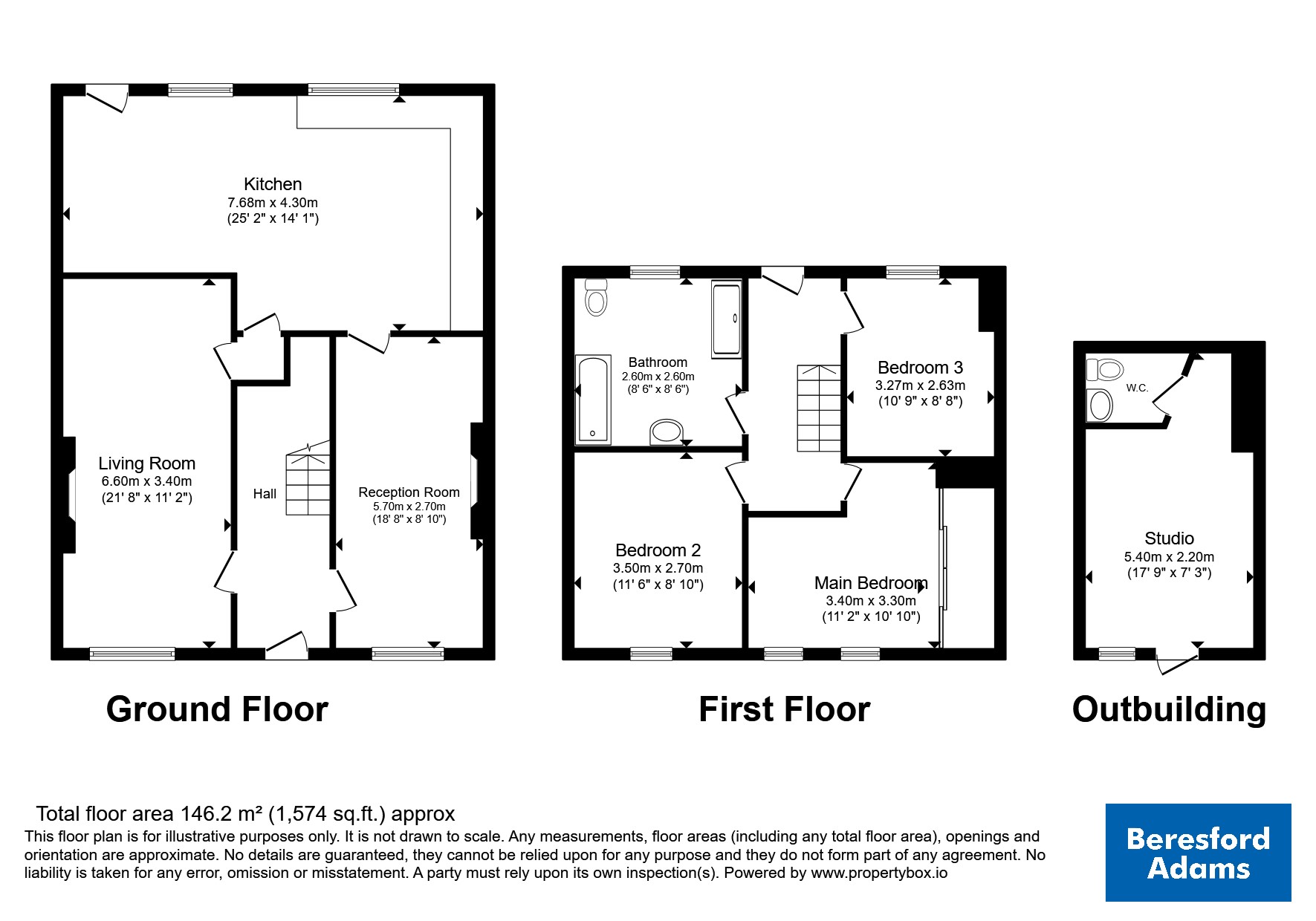 29, Rhedyw Road, Caernarfon floorplan