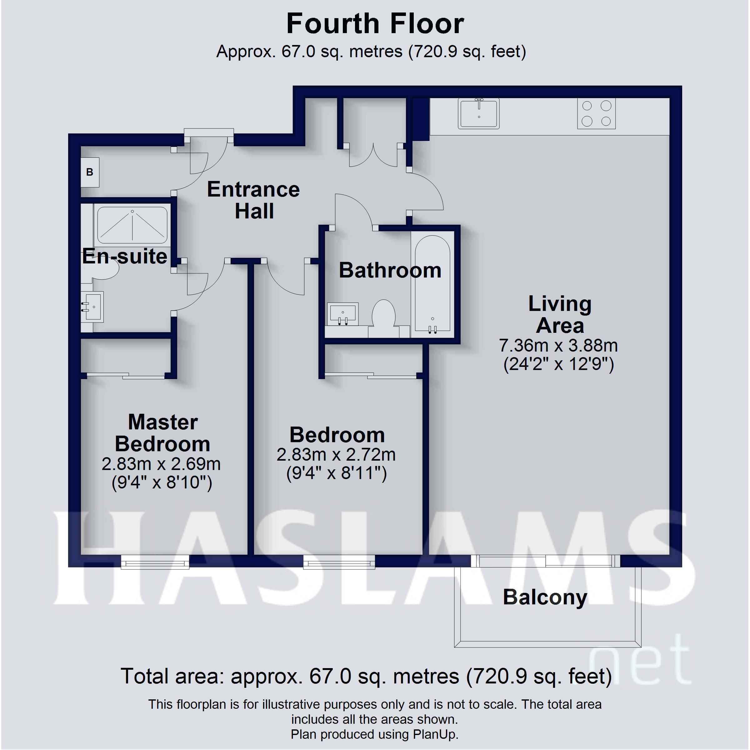 2 Bedrooms Flat to rent in Hermitage, Chatham Street, Reading RG1